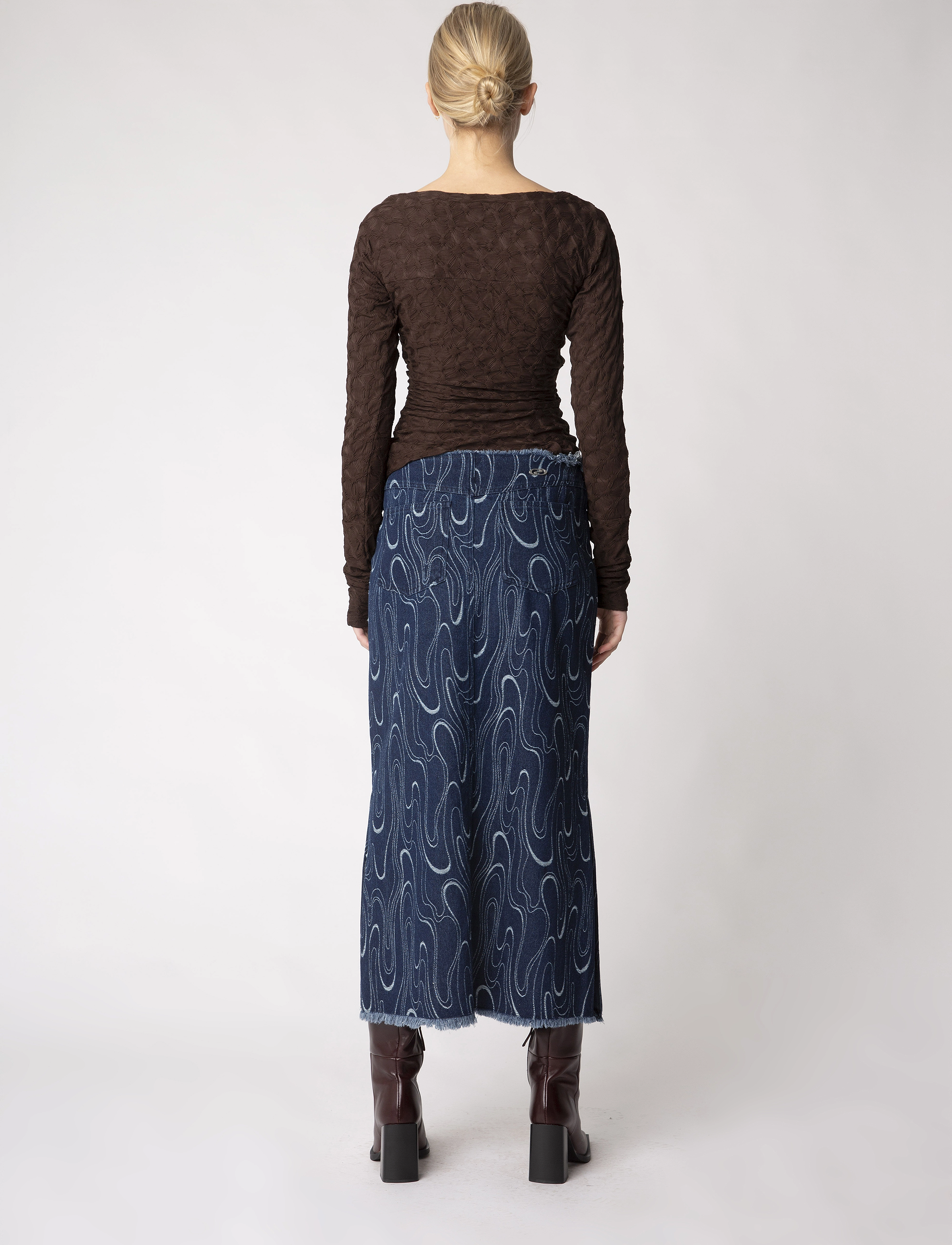 Résumé - TillaRS Blouse - langærmede bluser - brown - 4