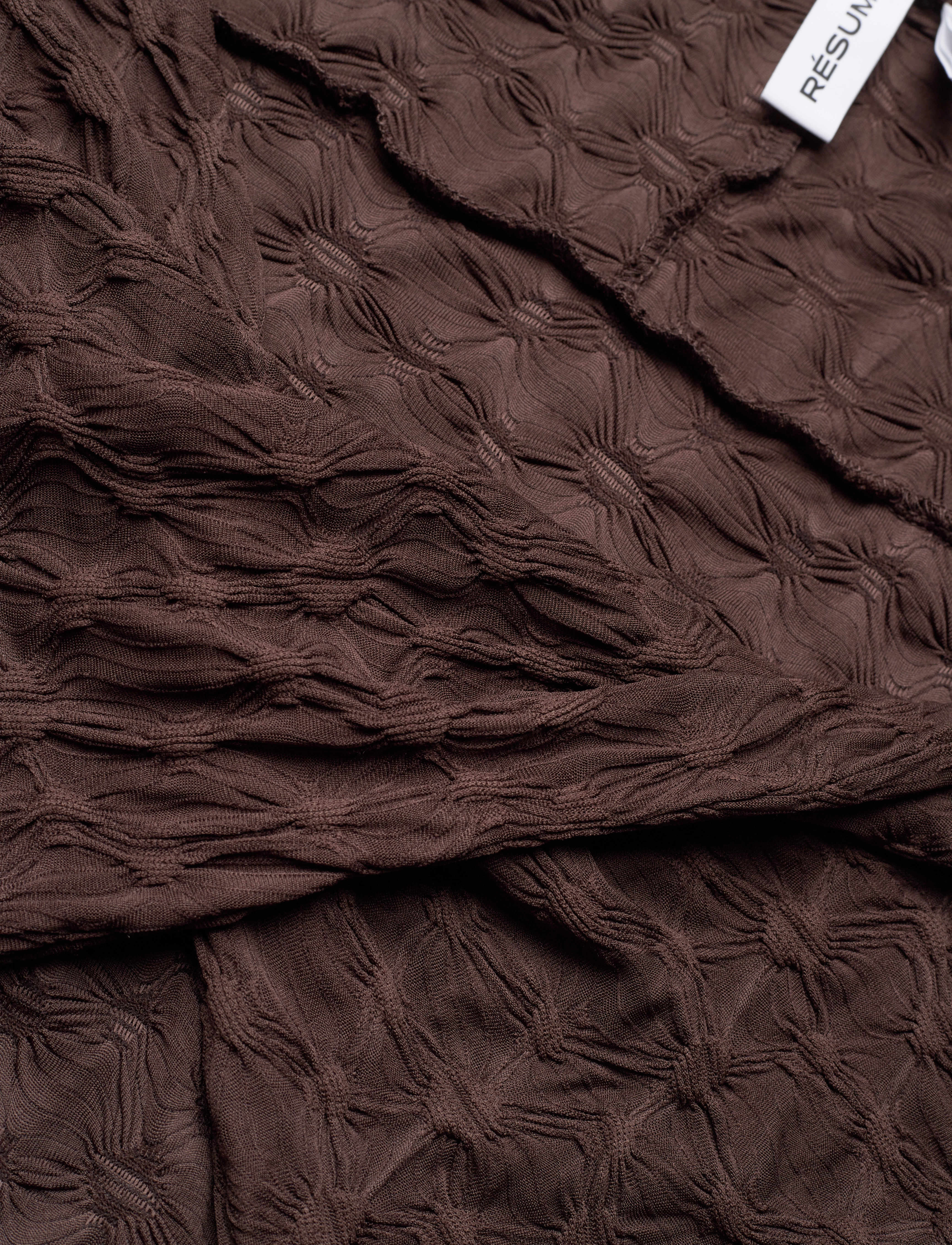 Résumé - TillaRS Blouse - langærmede bluser - brown - 5