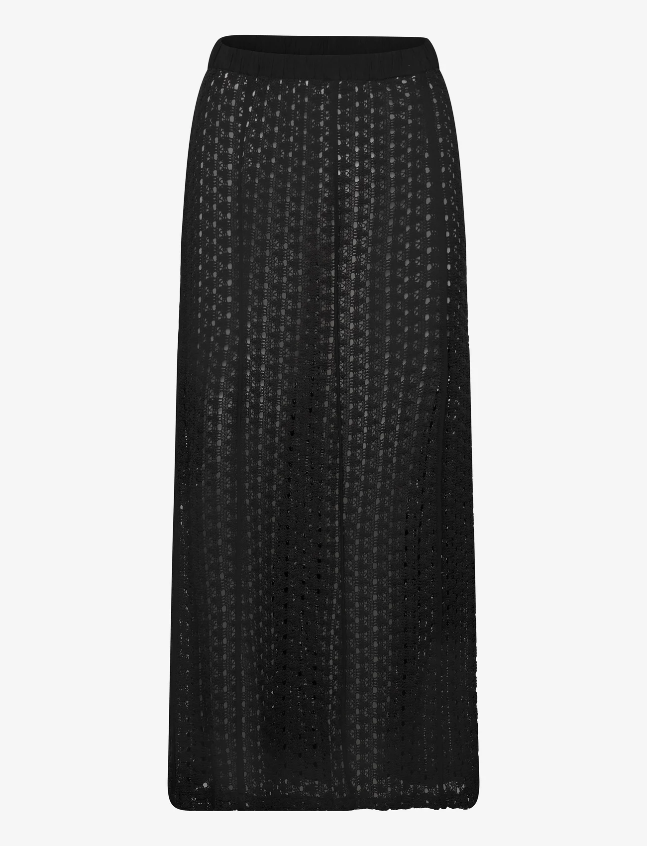 Résumé - TaniyahRS Skirt - strikkede nederdele - black - 0