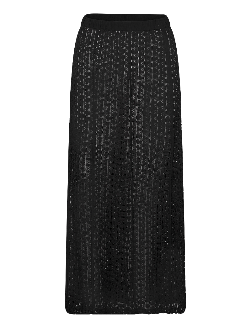 Résumé - TaniyahRS Skirt - strikkede nederdele - black - 1