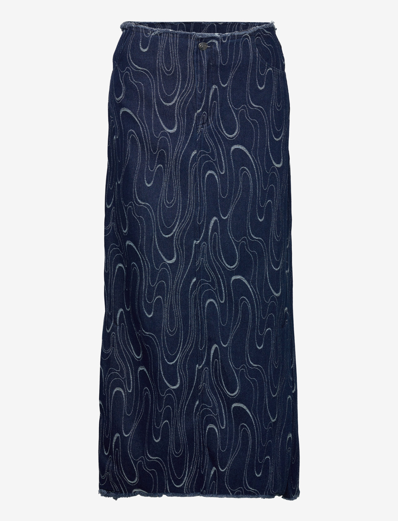 Résumé - TurnerRS Skirt - midi nederdele - dark denim - 1