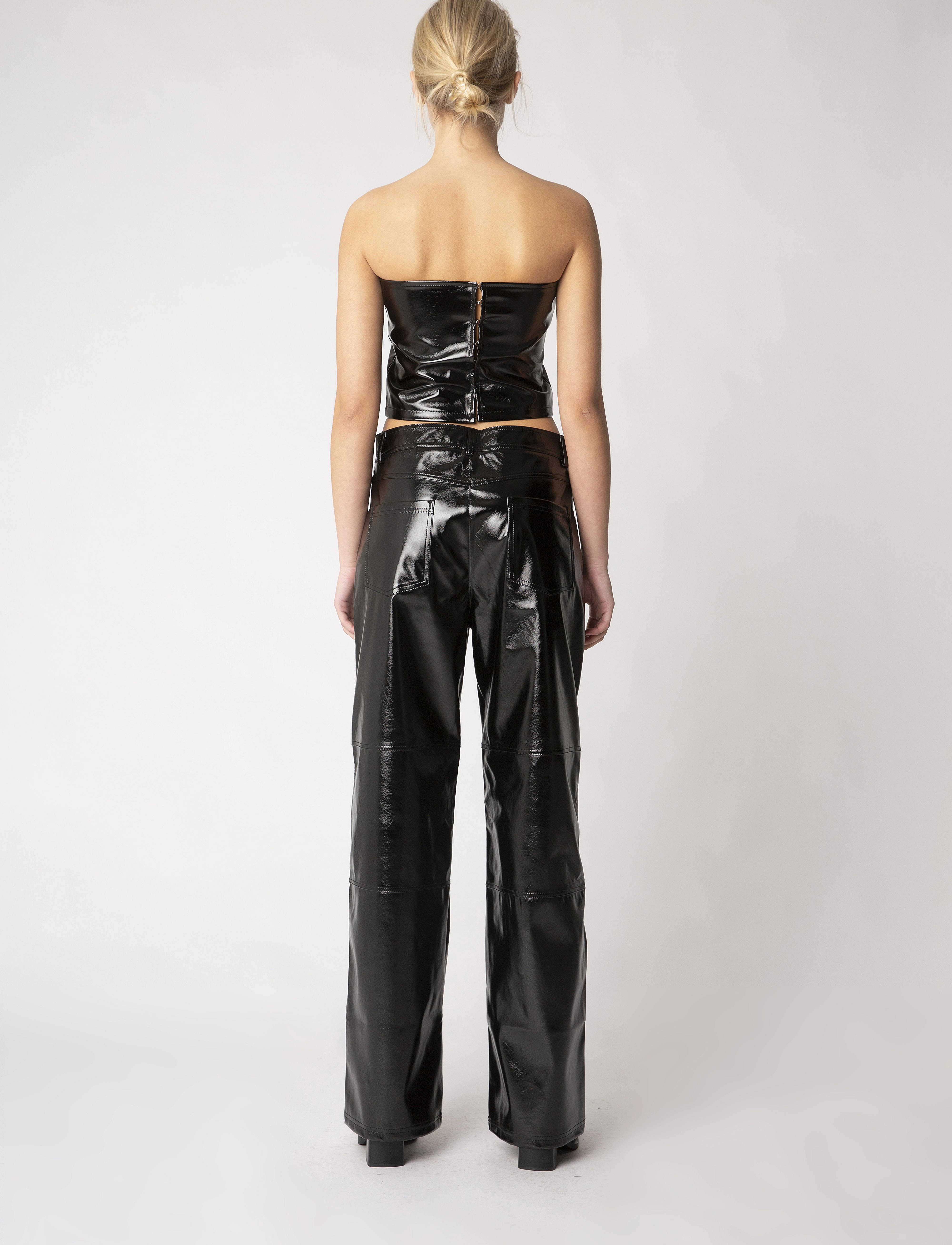 Résumé - TeyanaRS Pant - vida byxor - black - 4