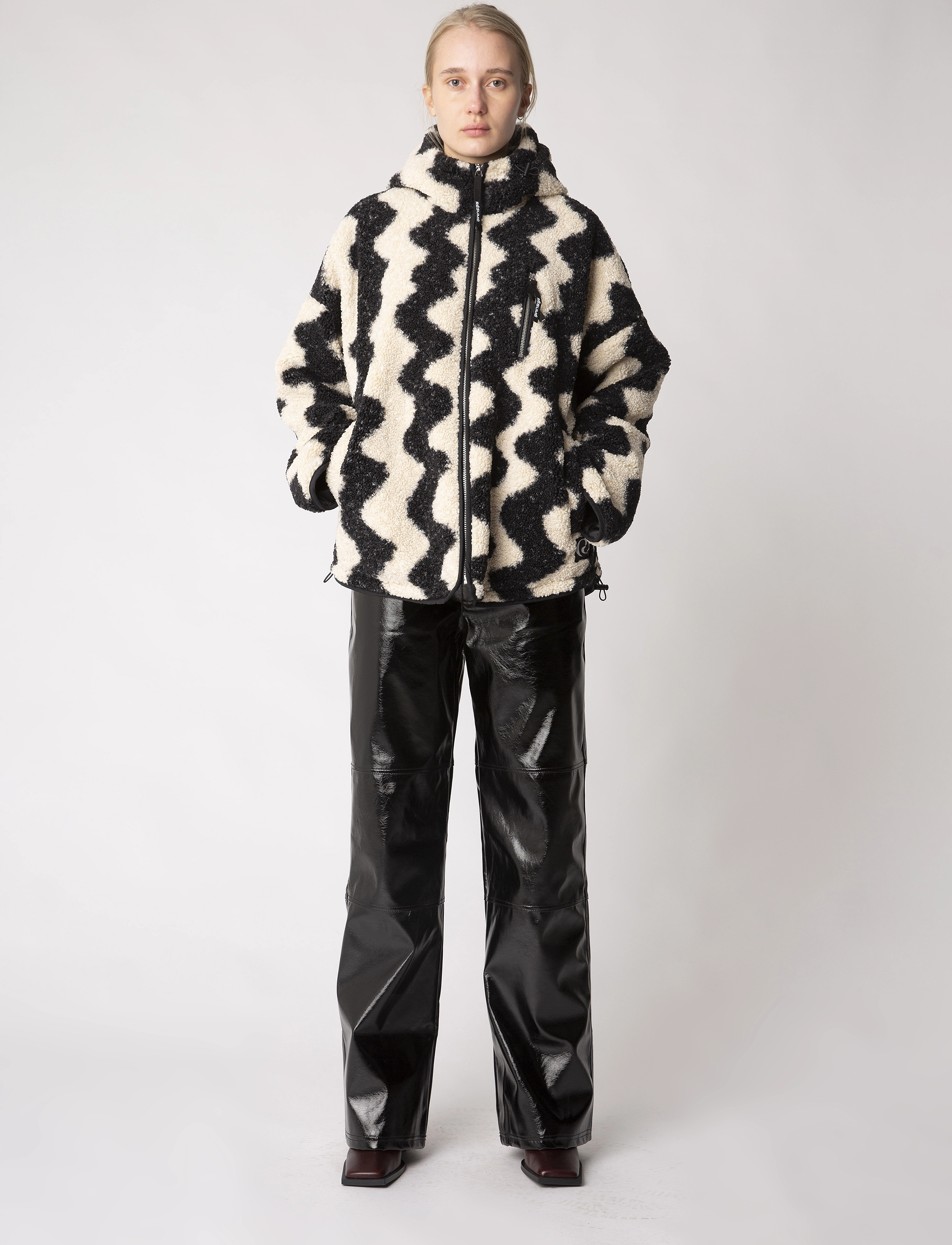 Résumé - TeddyRS Jacket - black/white - 2