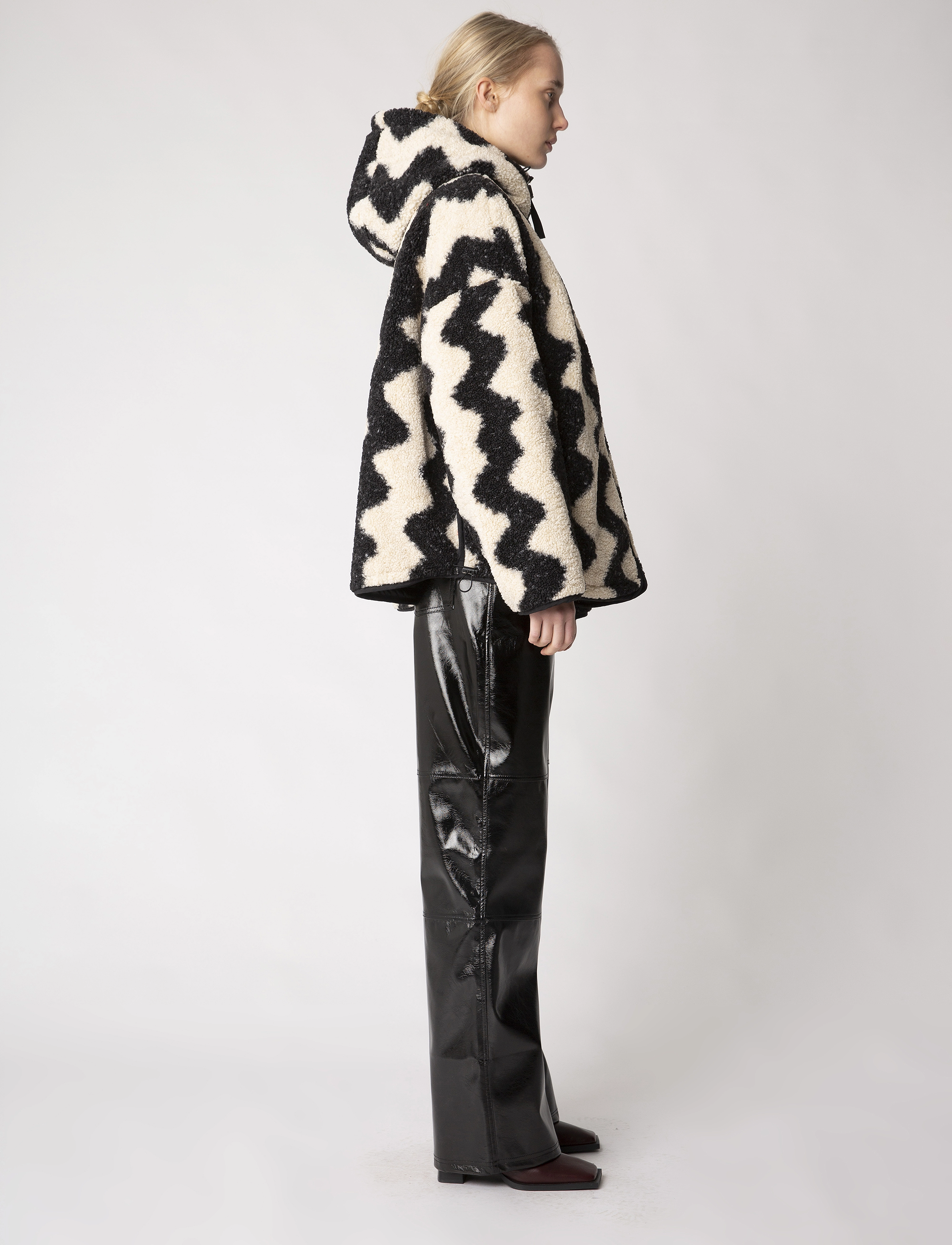 Résumé - TeddyRS Jacket - black/white - 3