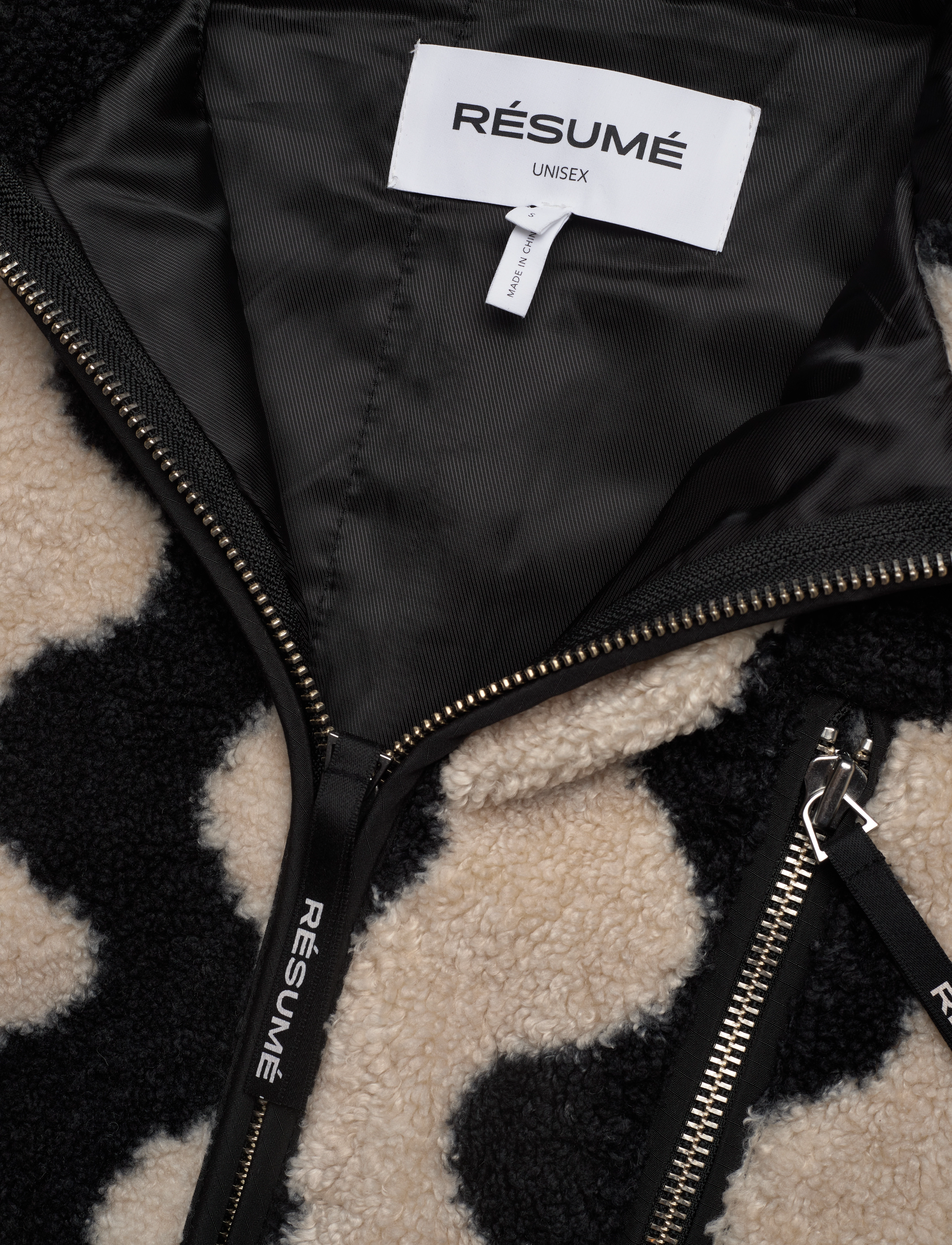 Résumé - TeddyRS Jacket - black/white - 5