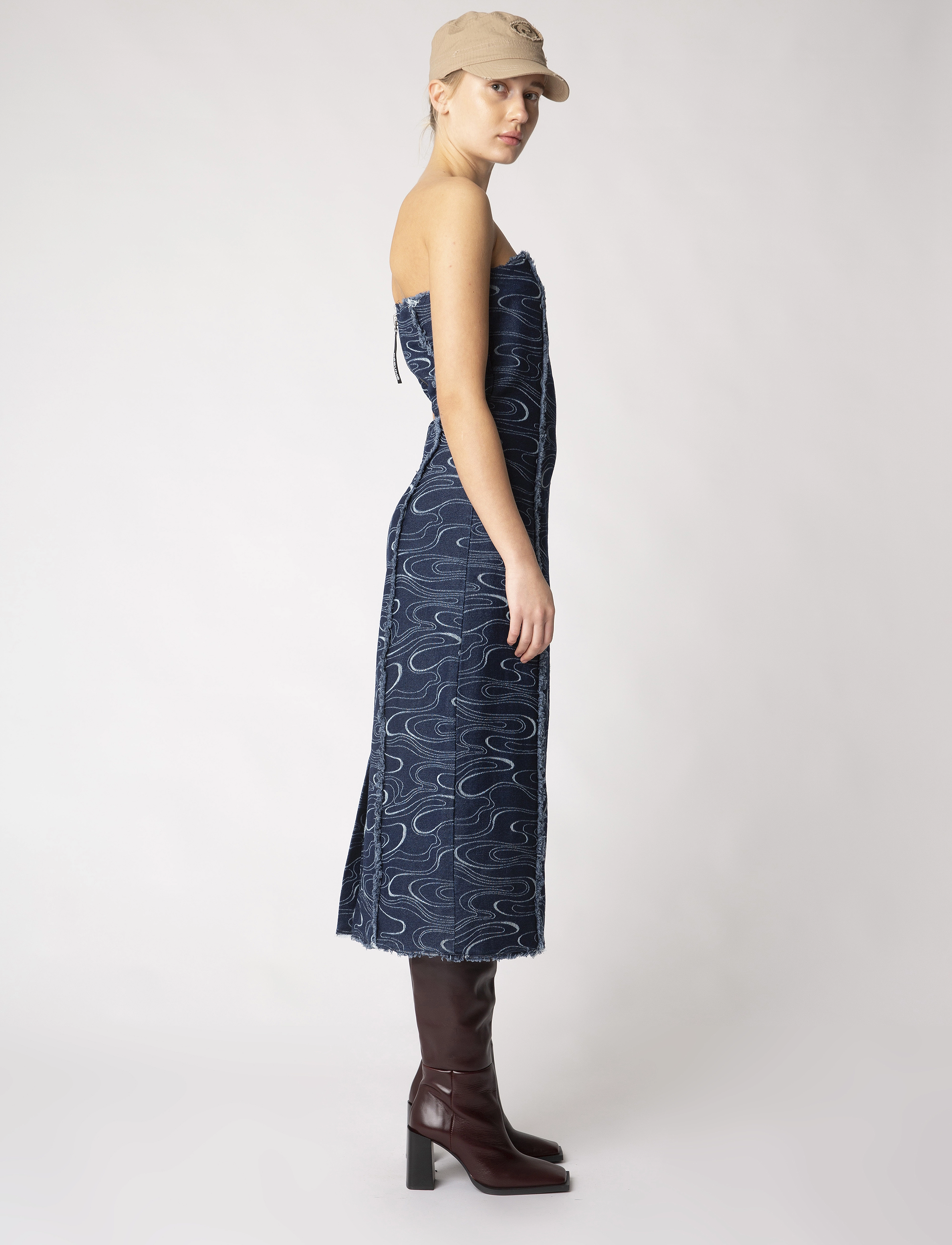 Résumé - TacomaRS Dress - midikleidid - dark denim - 3