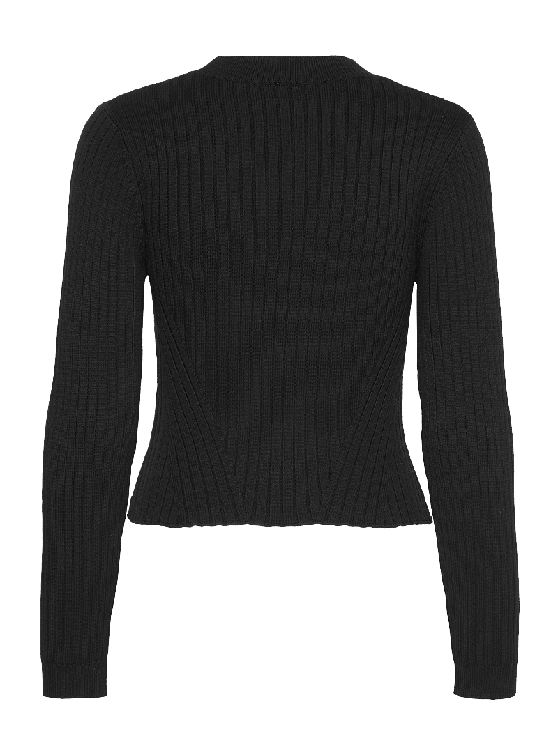Résumé - VivianRS Knit Blouse - striktrøjer - black - 2