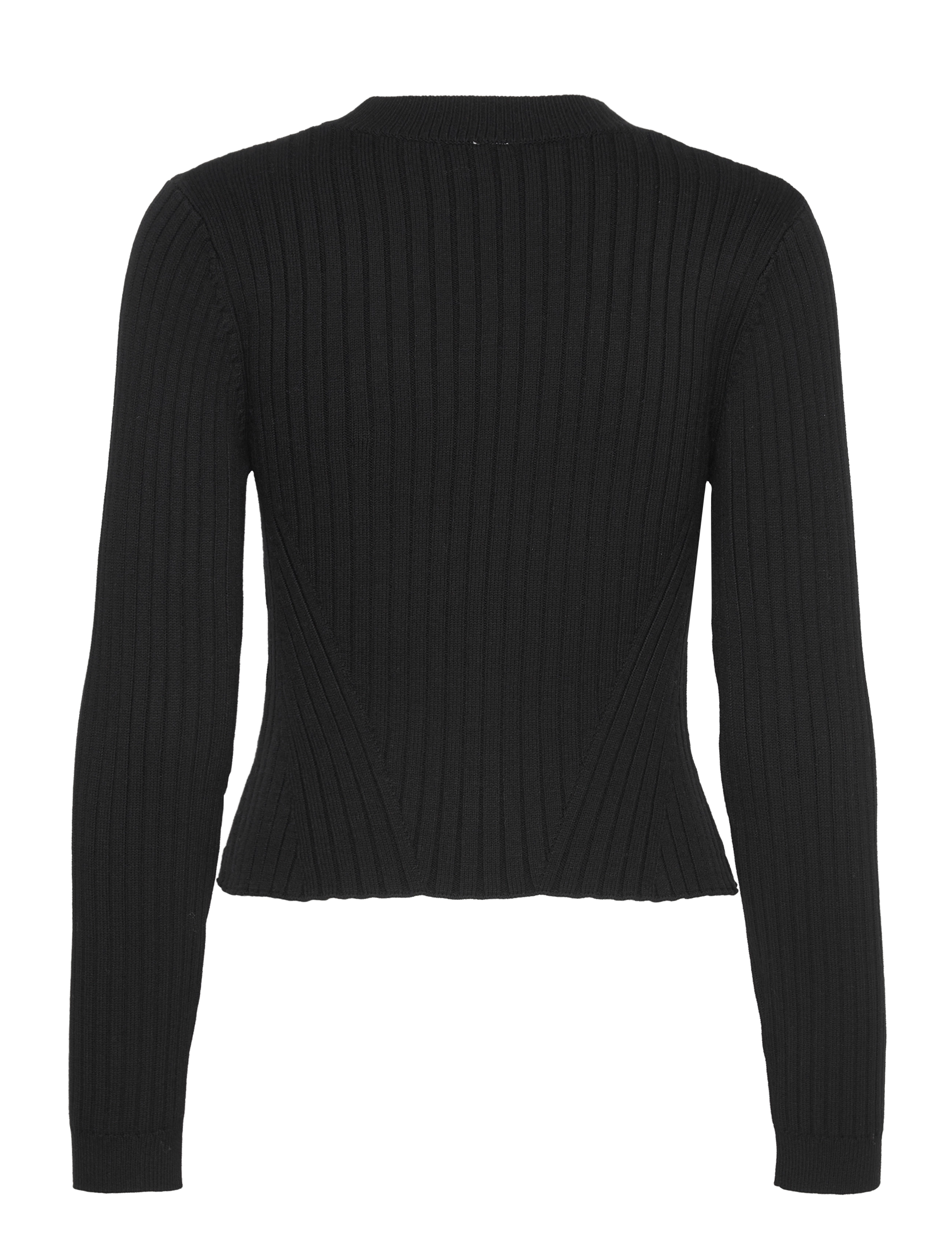 Résumé - VivianRS Knit Blouse - stickade tröjor - black - 2