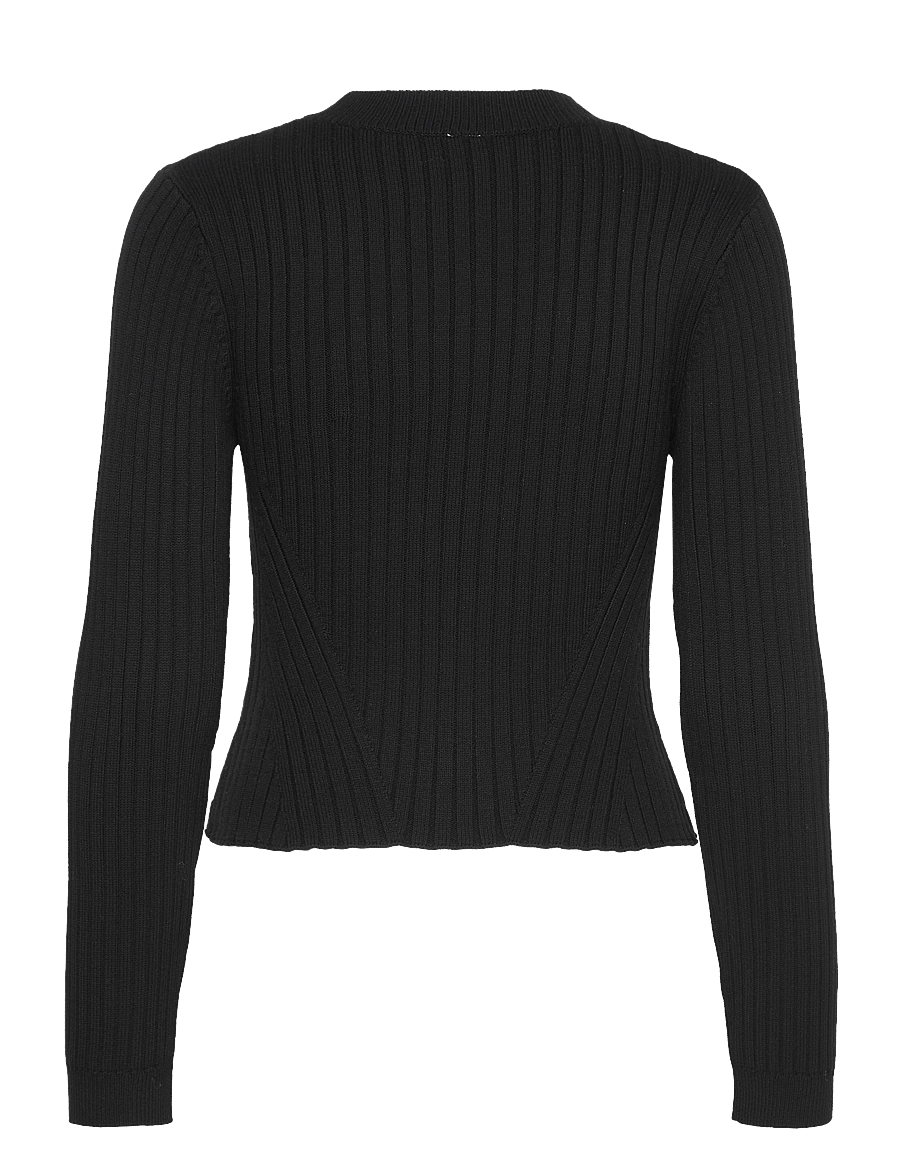 Résumé - VivianRS Knit Blouse - neulepuserot - black - 2