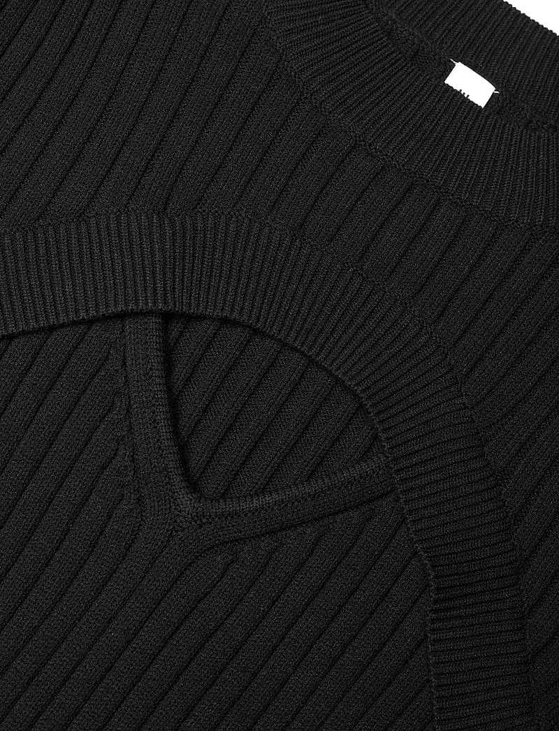 Résumé - VivianRS Knit Blouse - striktrøjer - black - 5