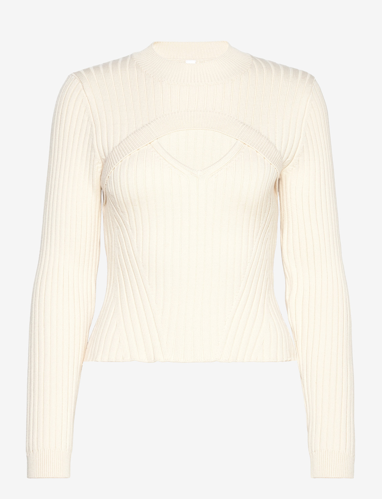 Résumé - VivianRS Knit Blouse - striktrøjer - creme - 1