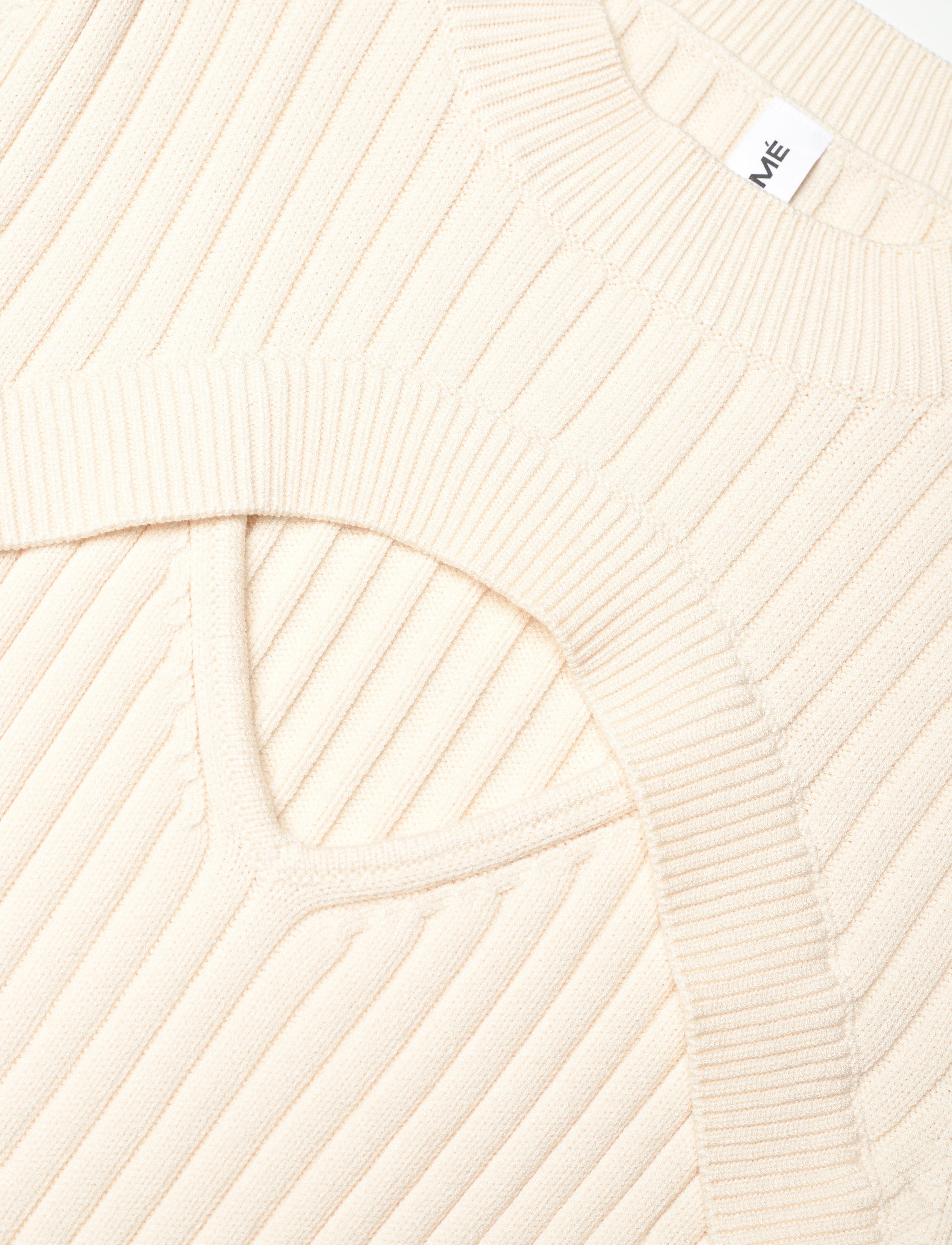 Résumé - VivianRS Knit Blouse - stickade tröjor - creme - 3