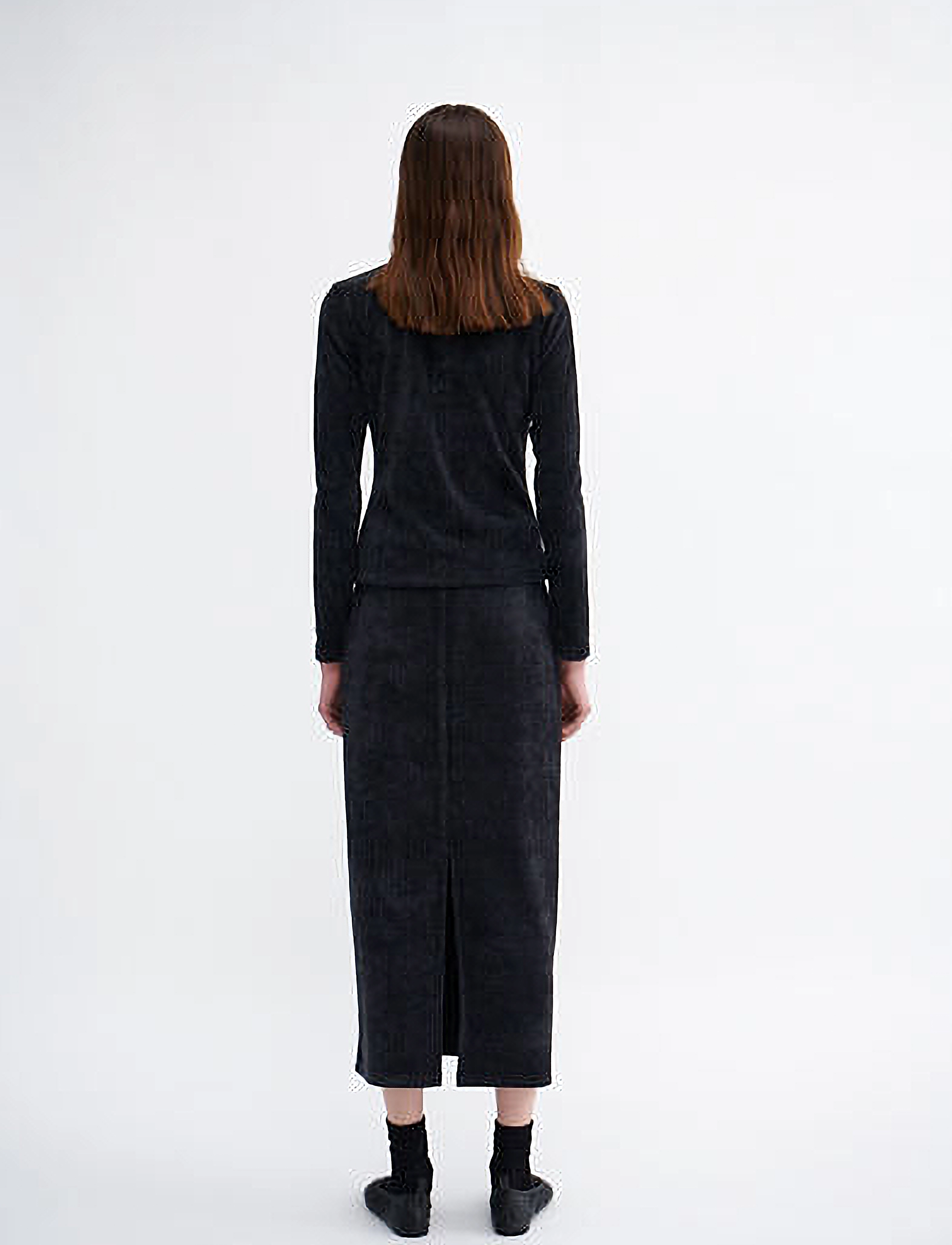 Résumé - VivienneRS Skirt - maxi skirts - charcoal - 4