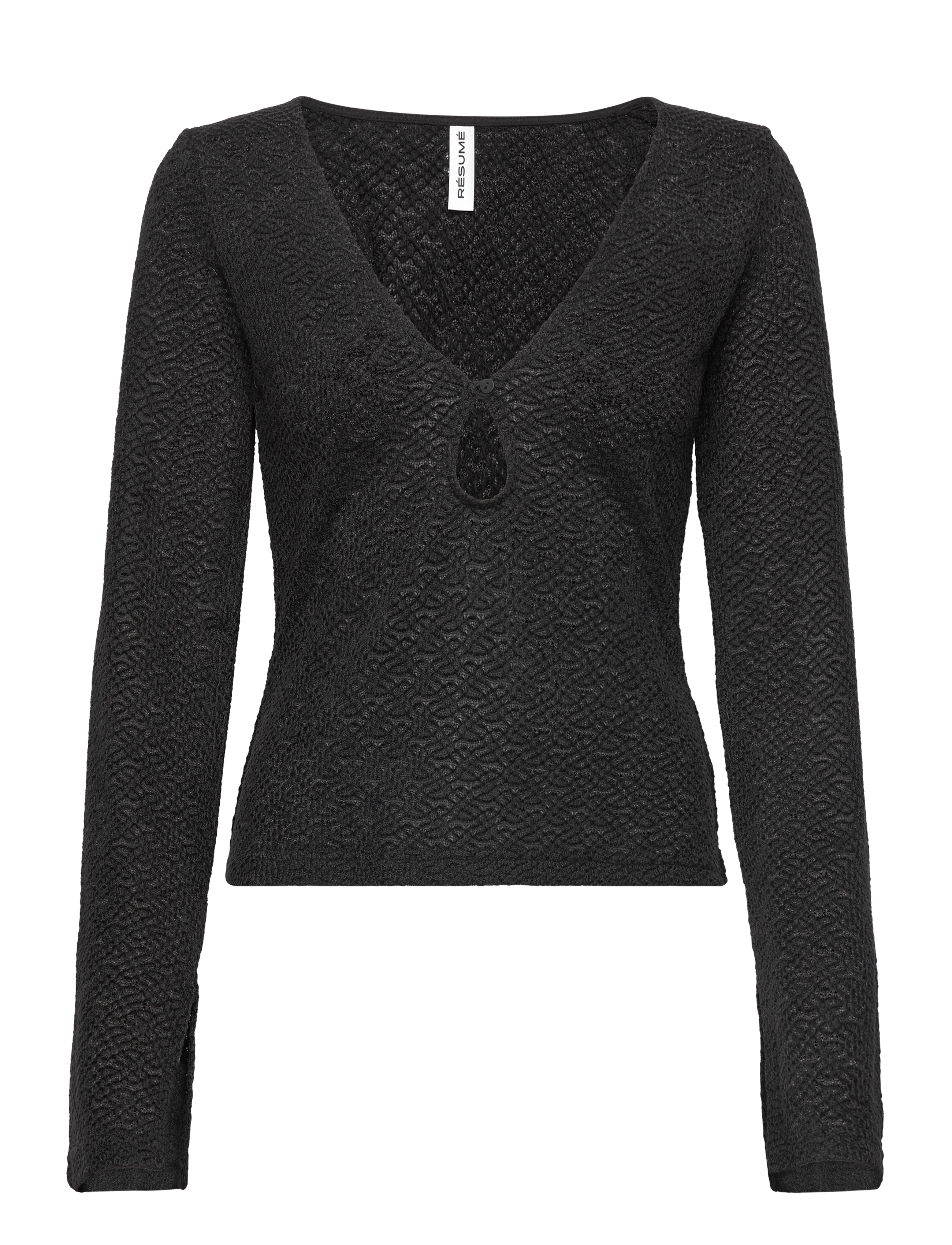 RÉSUMÉ Viennars Bluse Schwarz - XS - Damen