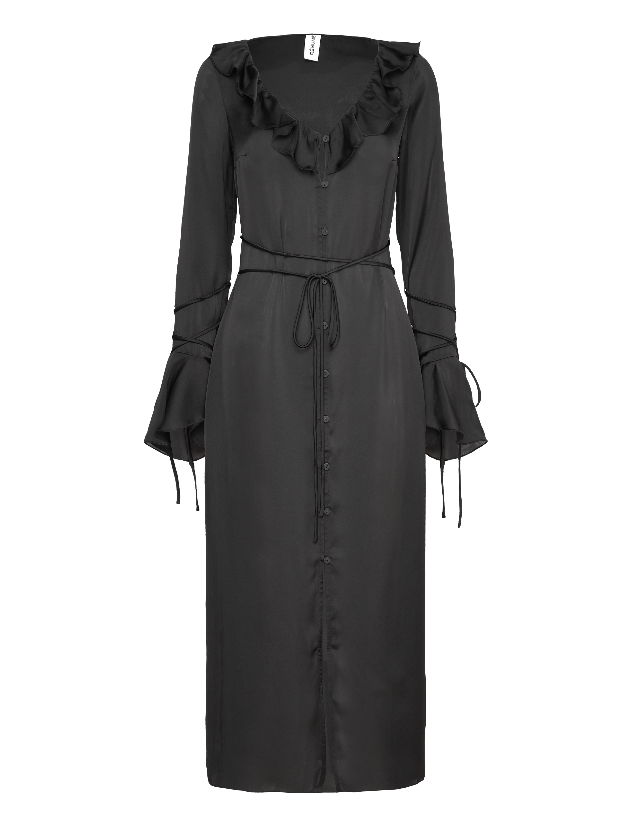 RÉSUMÉ Vallars Kleid Schwarz - 36 - Damen