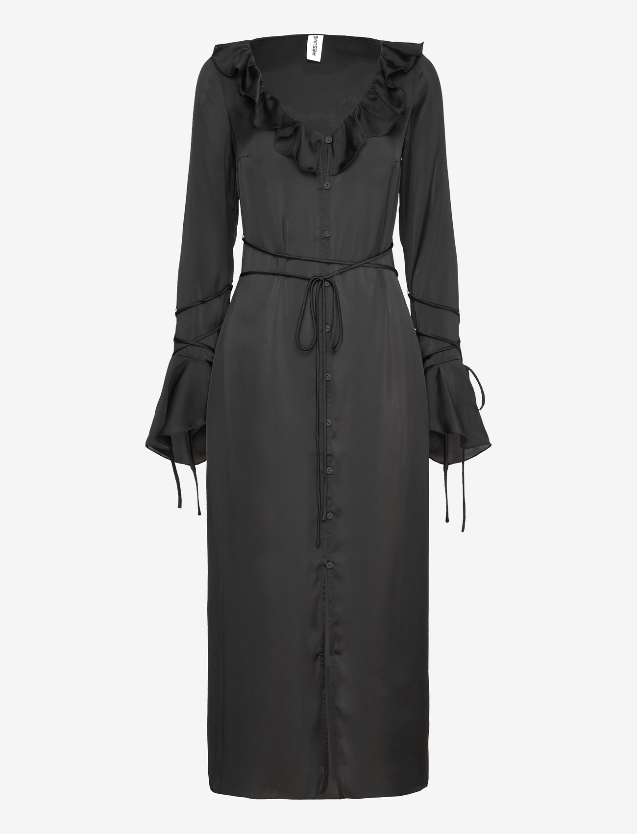 Résumé - VallaRS Dress - midi kjoler - black - 0