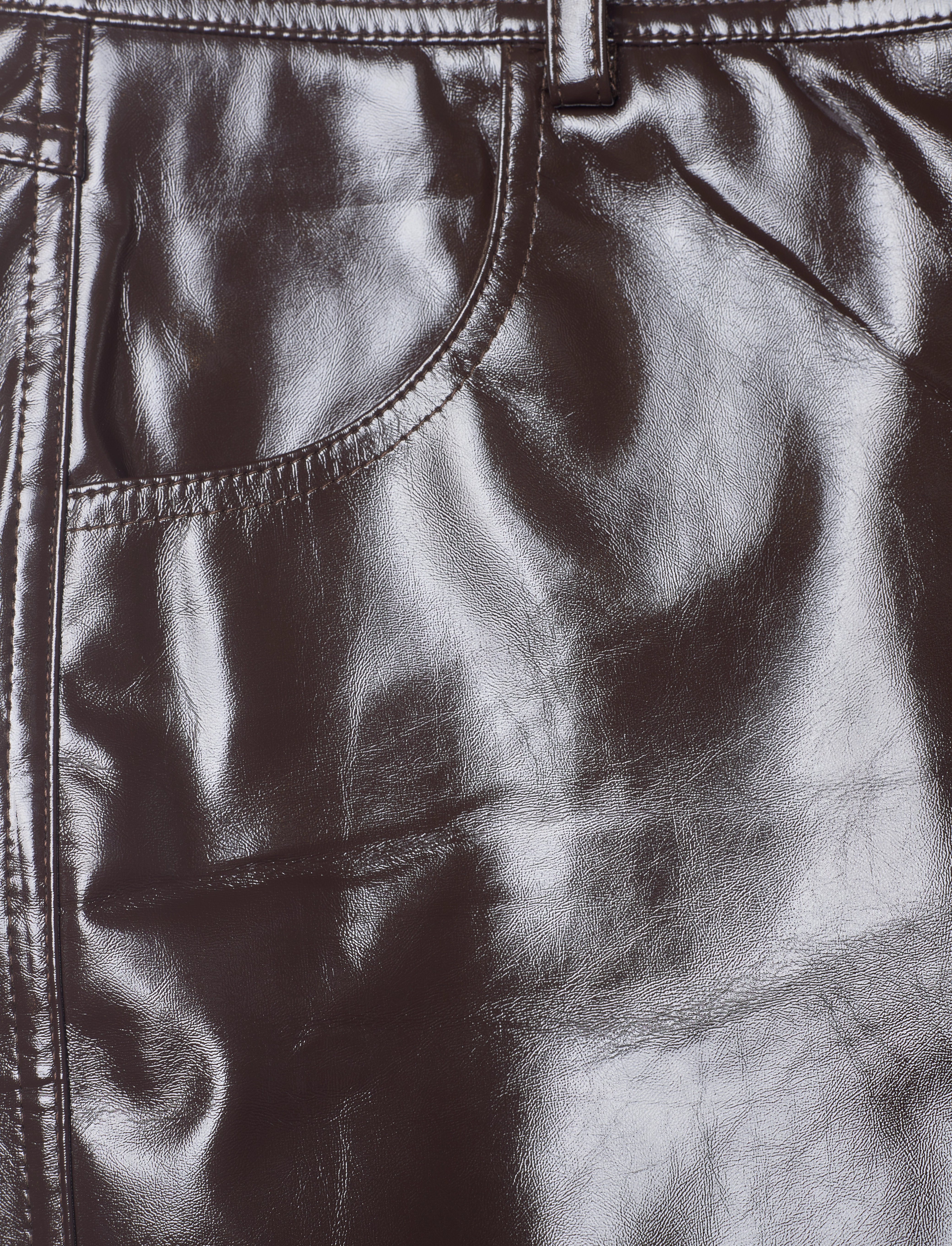 Résumé - VardaRS Pant - skinnbyxor - dark brown - 5