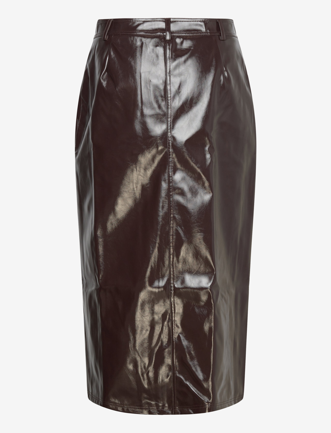 Résumé - VaniRS Skirt - midiseelikud - dark brown - 2