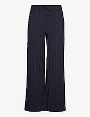 Résumé - AshleyRS Pant - leveälahkeiset housut - navy - 0