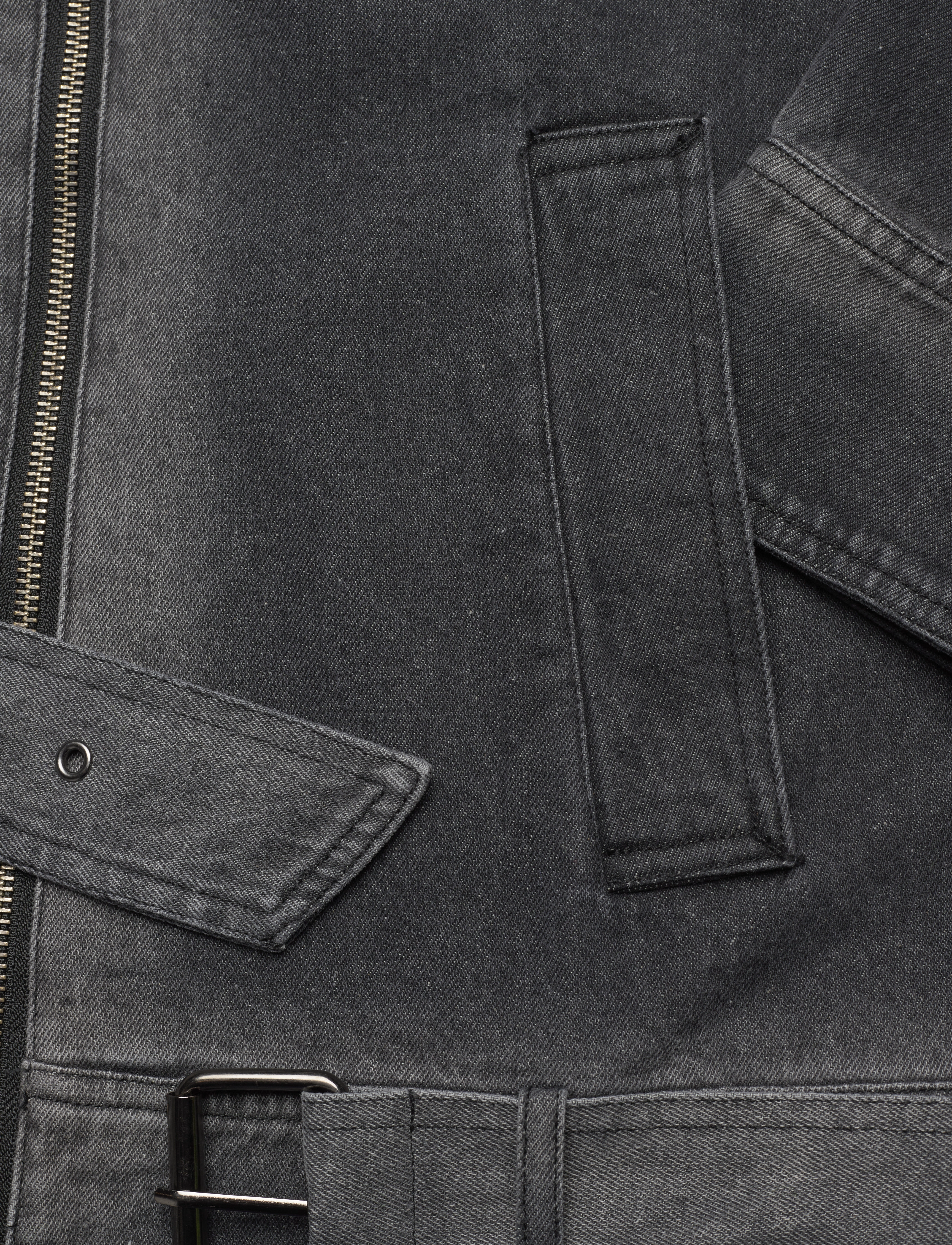 Résumé - AdrianRS Jacket - denim jackets - charcoal - 3
