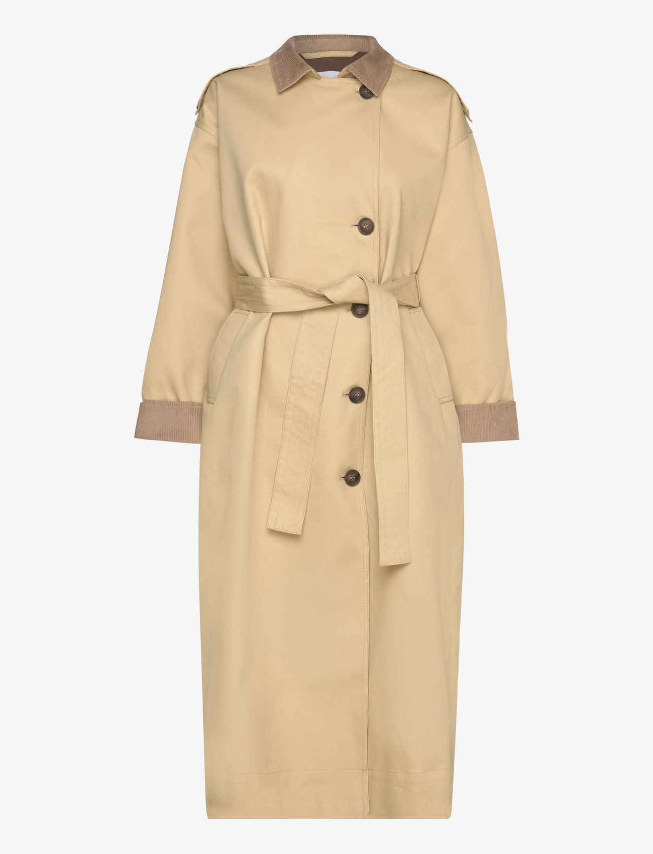 Résumé - AlimaRS Coat - efterårsjakker - sand - 2