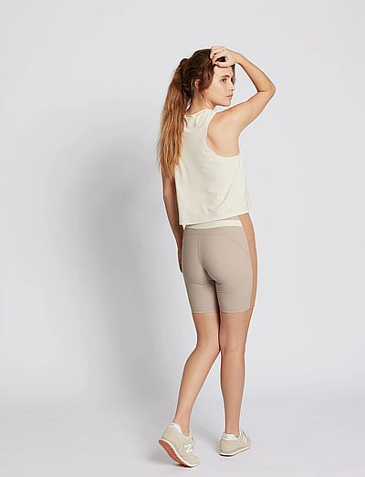 Rethinkit Studios Almue Loose top - Varrukateta topid - TRUE / beige