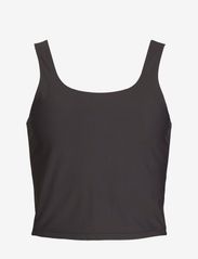 Rethinkit - Alice Fitted Top - t-shirts & topper - almost black - 0