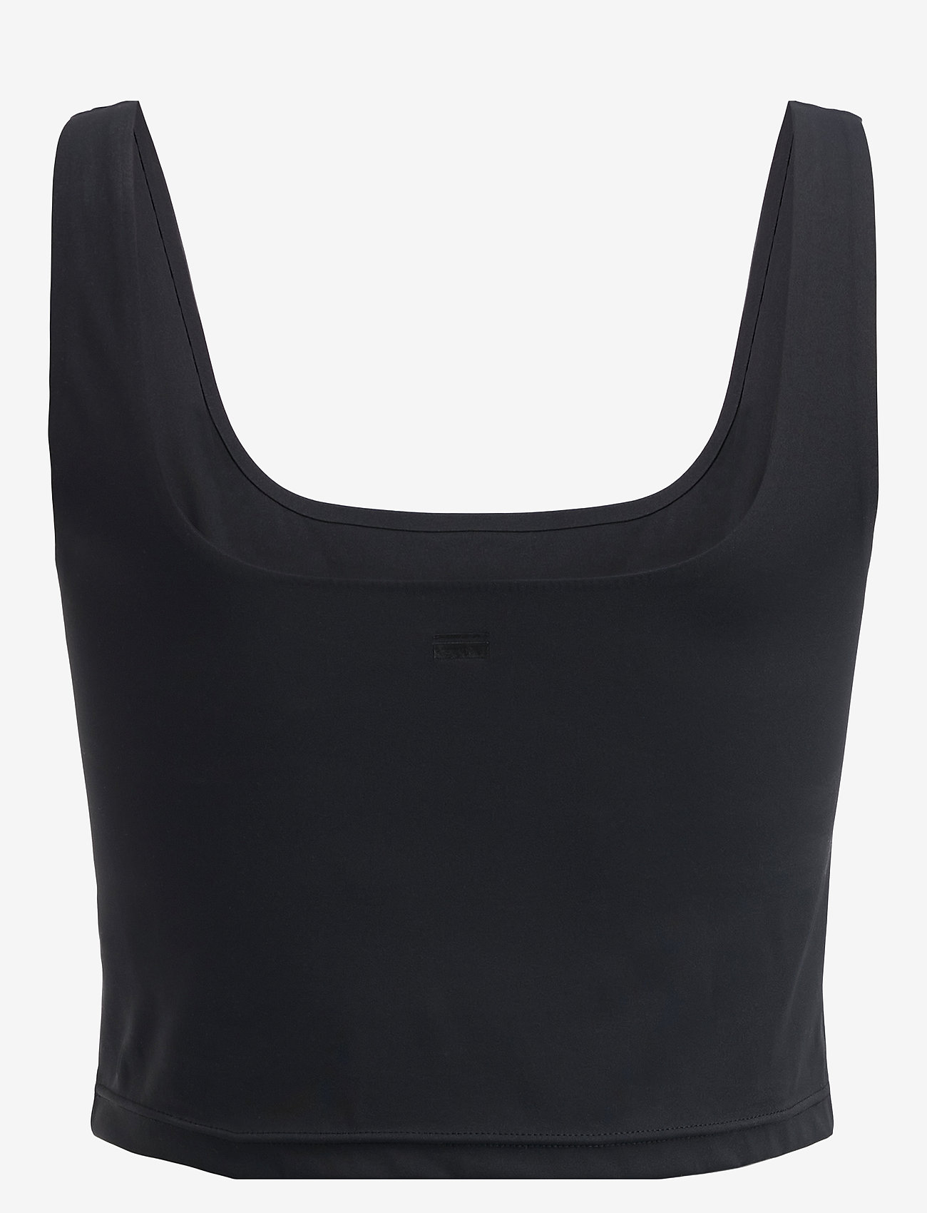 Rethinkit - Butter Soft Alice Fitted Top - crop tops - black - 1