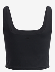Rethinkit - Butter Soft Alice Fitted Top - crop tops - black - 1