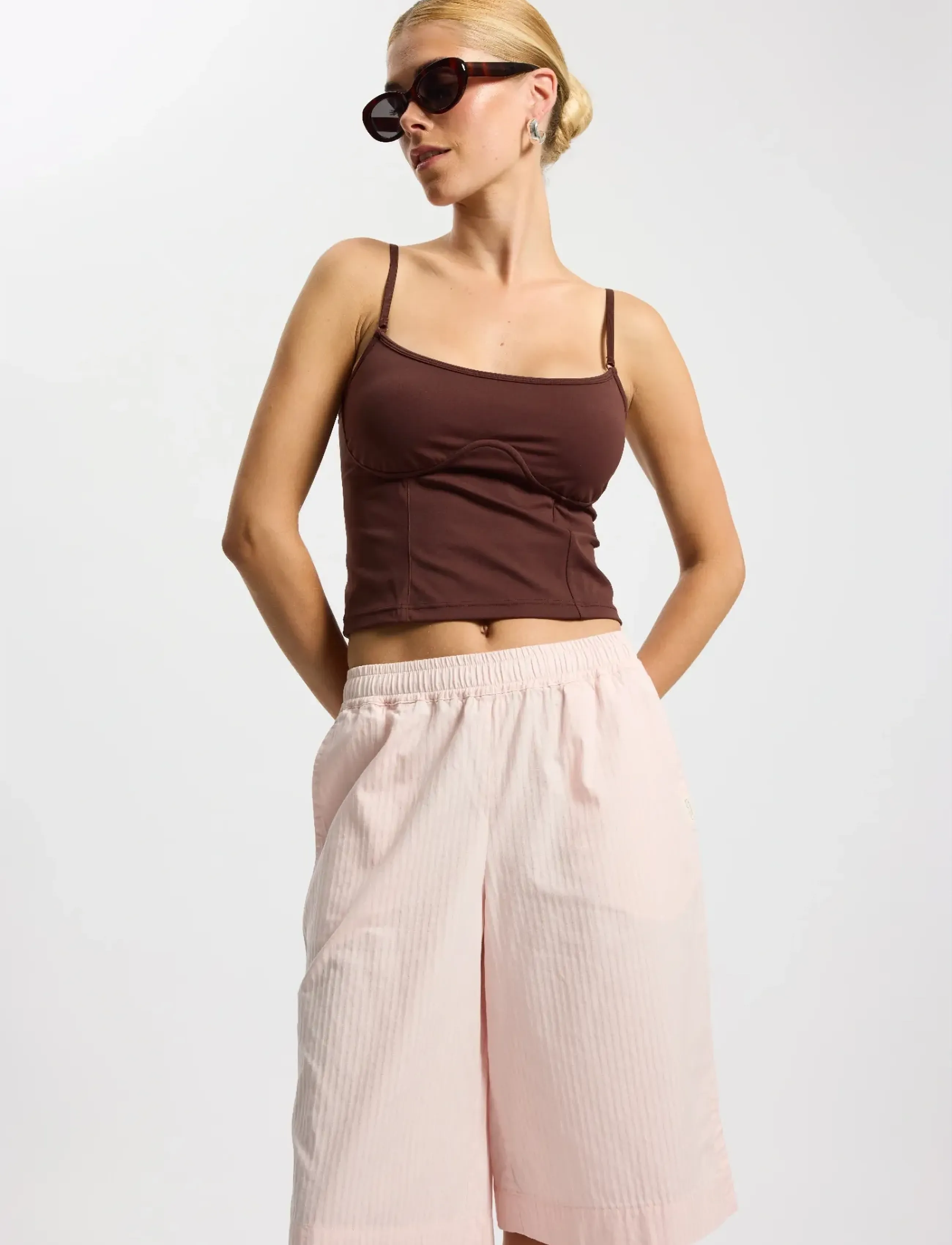 Rethinkit Studios - Butter Soft Top True to body - tank tops - burgundy - 4