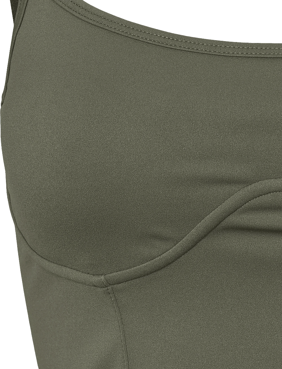 Rethinkit Studios - Butter Soft Top True to body - tank tops - charcoal olive - 2