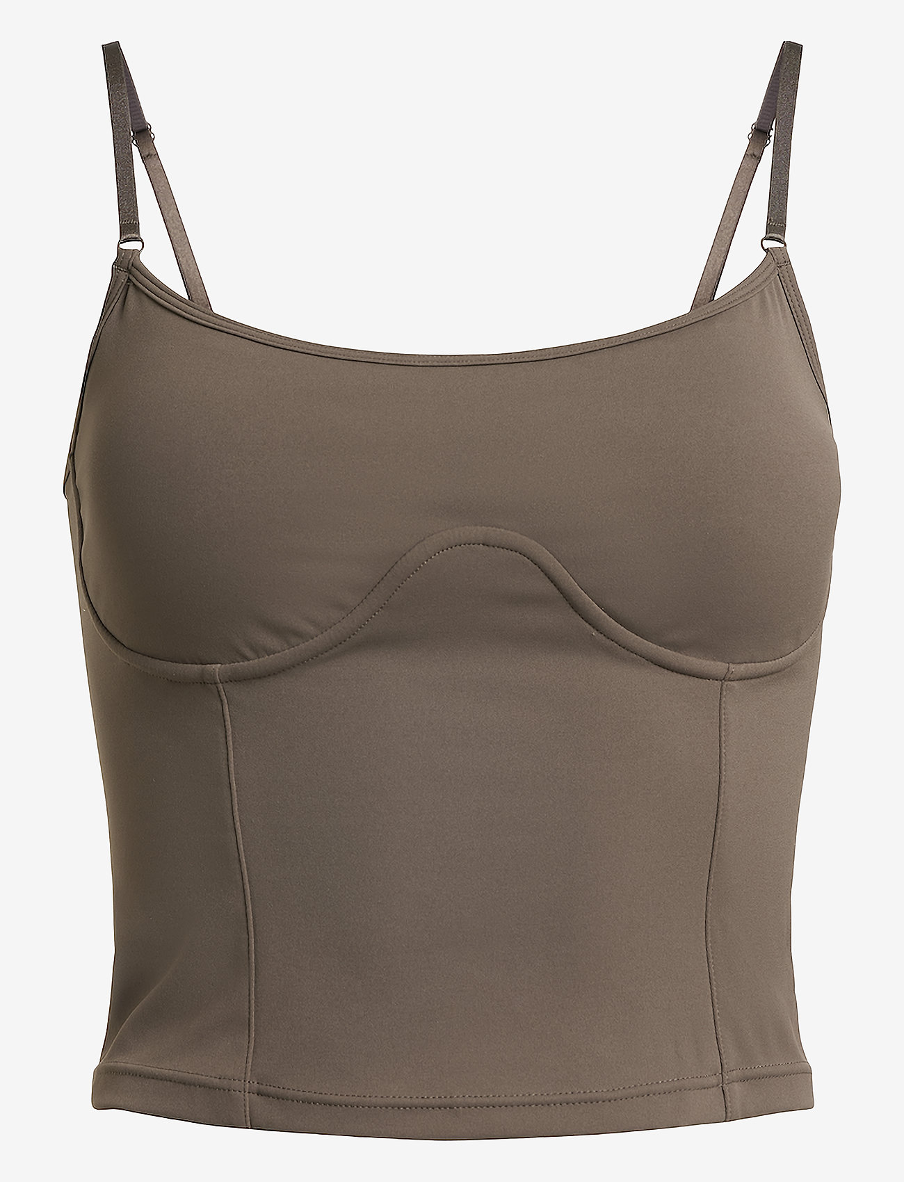 Butter Soft Top True to body - DARK BROWN