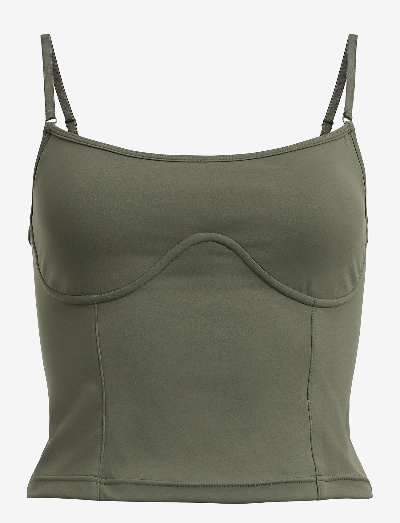 Rethinkit Studios - Butter Soft Top True to Body - tank tops - dark forest - 0