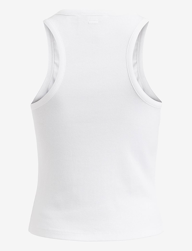 Rethinkit Studios - Soft Rib Top Key - Õlapaeltega pluusid - white - 2