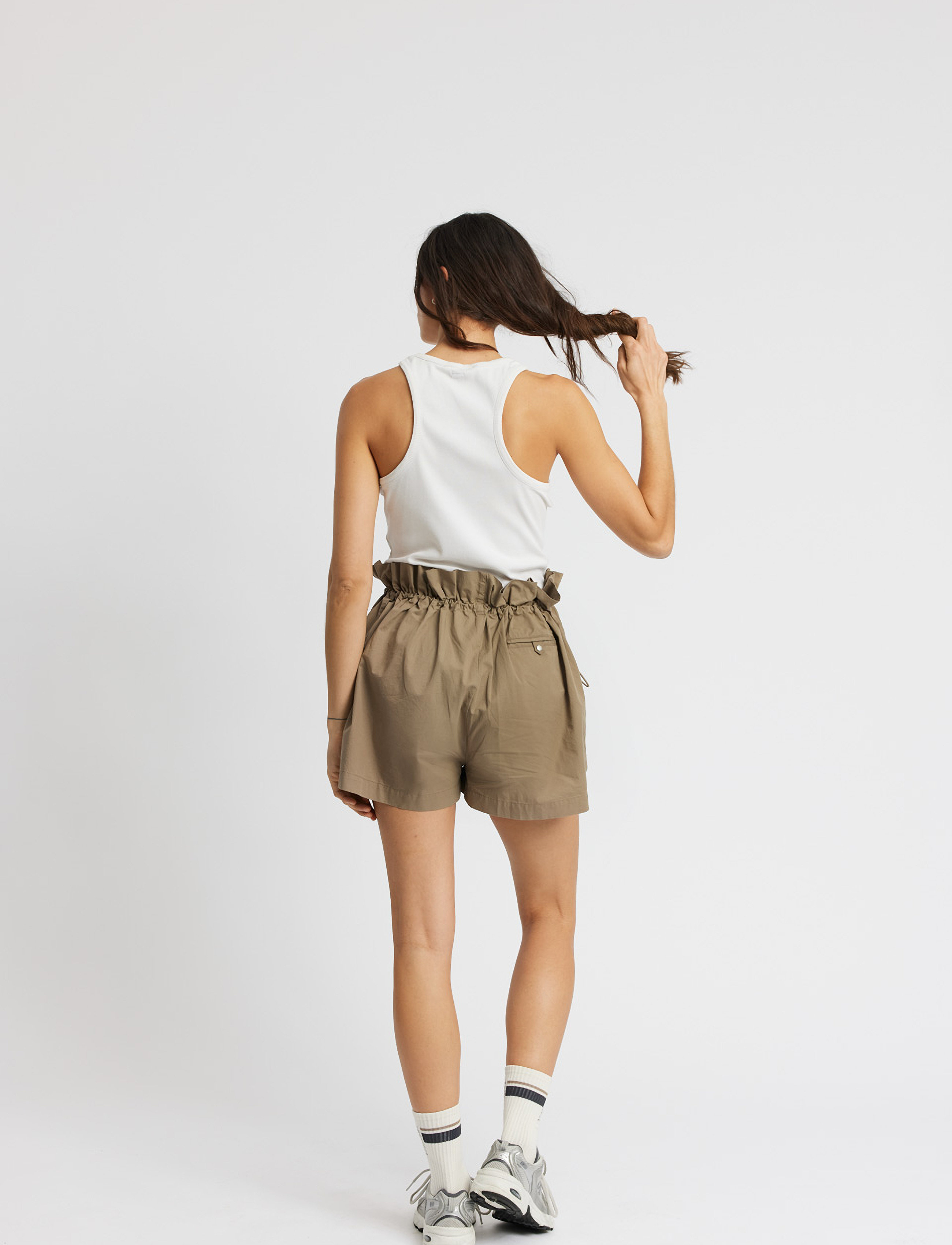Rethinkit Studios Soft Rib Top Key linnen dam – bild 5