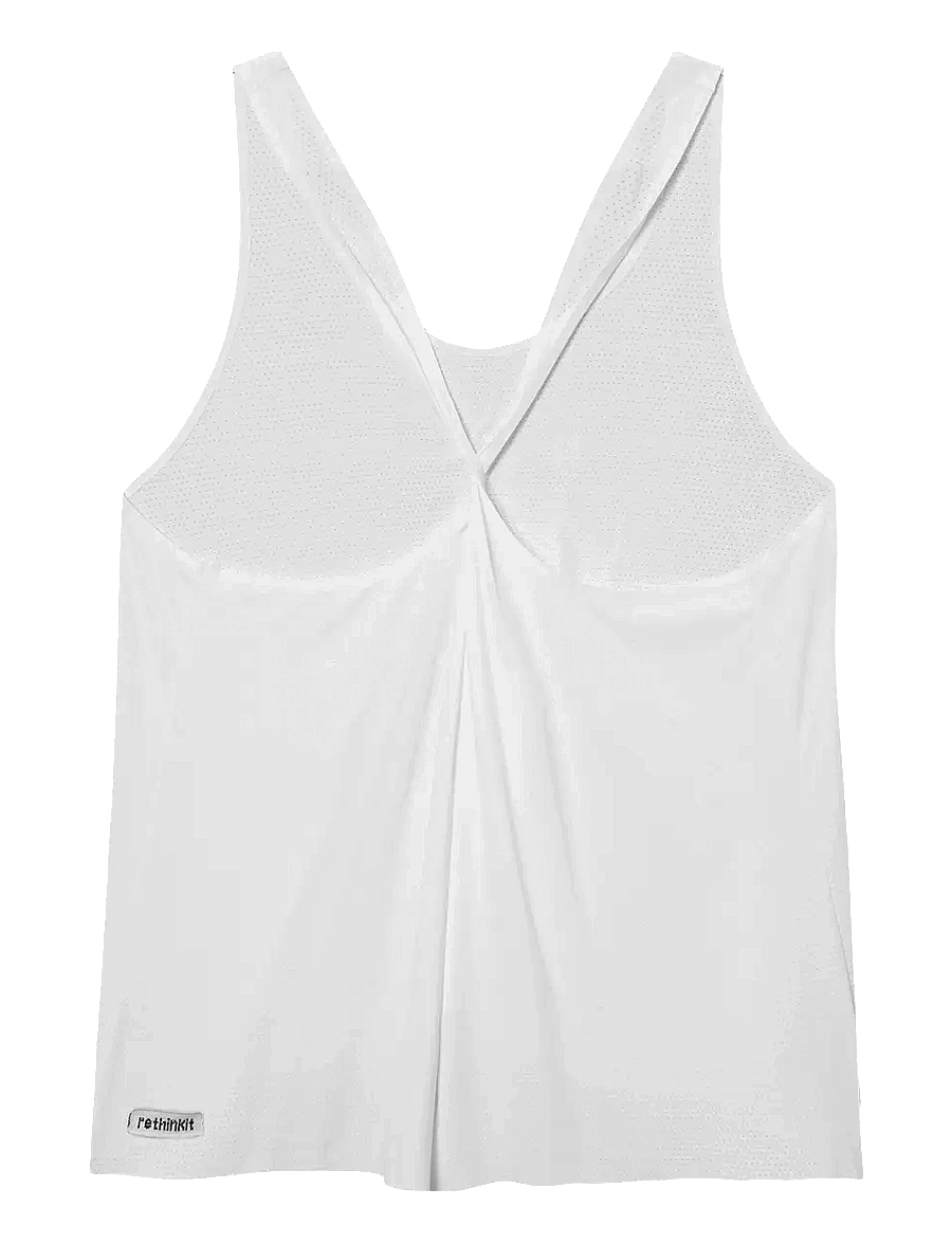 Rethinkit Studios - Twisted Basket Top Air - tank tops - white - 1