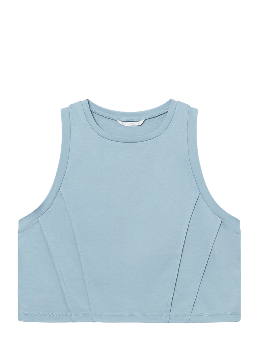 Rethinkit Studios - Top Nice - crop-tops - frozen blue - 0