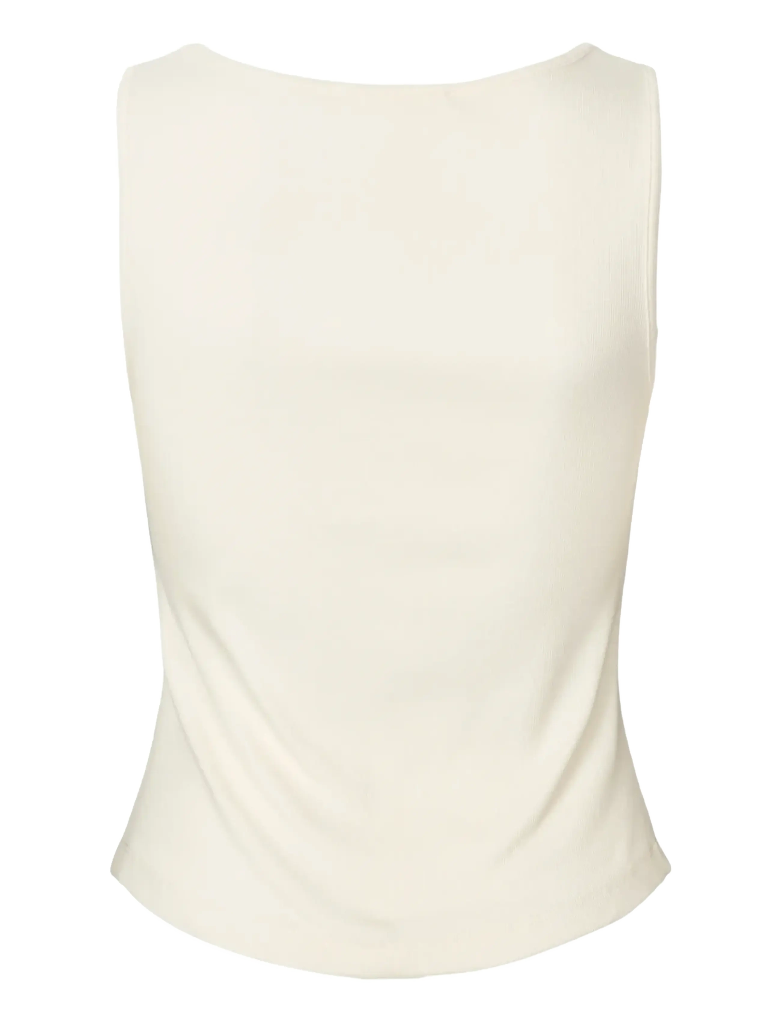 Rethinkit Studios - Elevate short top - tank tops - ivory - 2