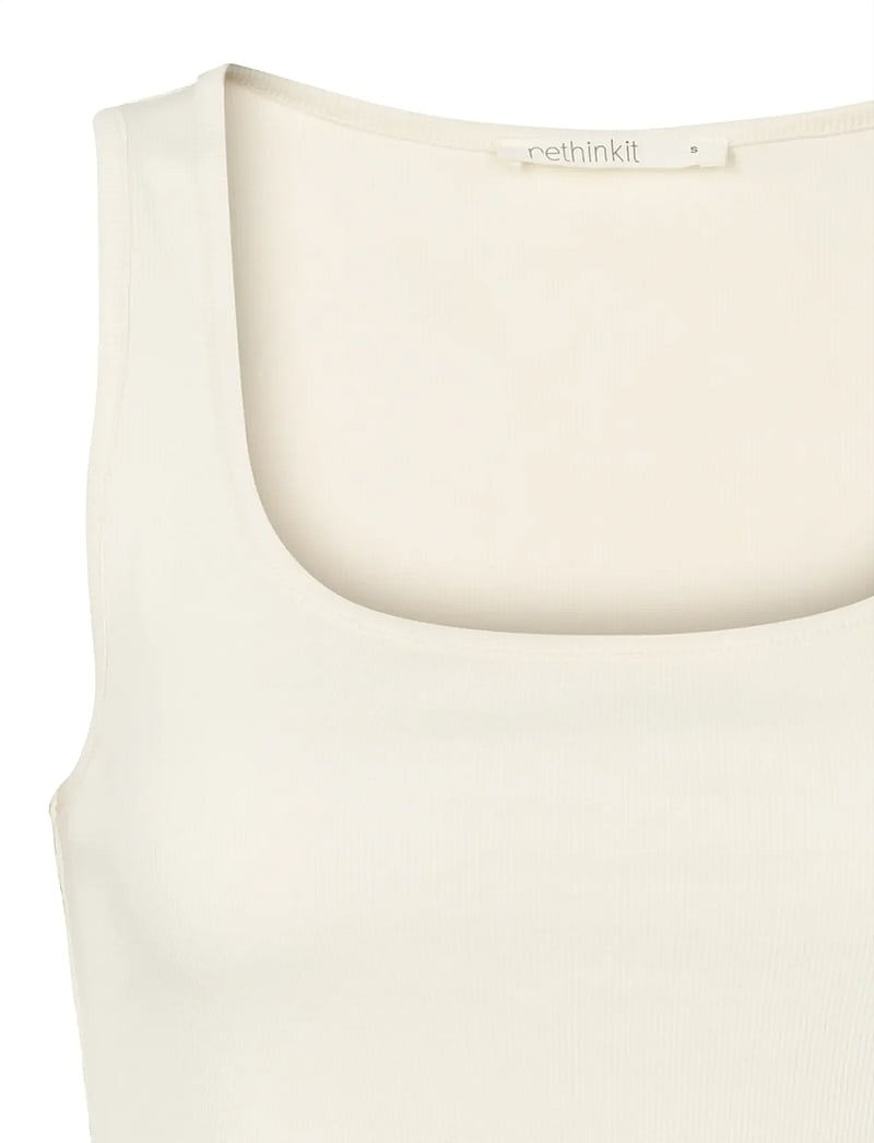 Rethinkit Studios - Elevate short top - toppar & t-shirts - ivory - 5