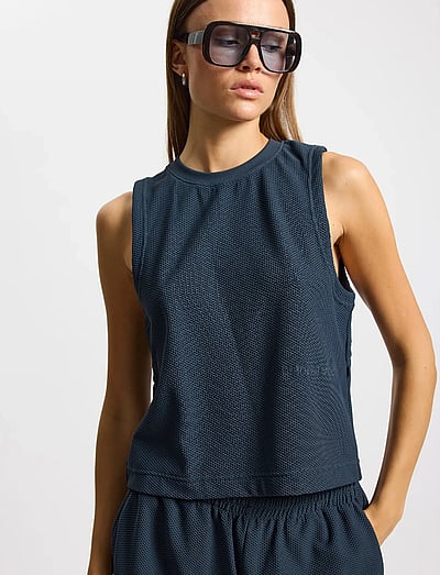 Rethinkit Studios Top Airflow - Varrukateta topid - DARK NAVY / navy