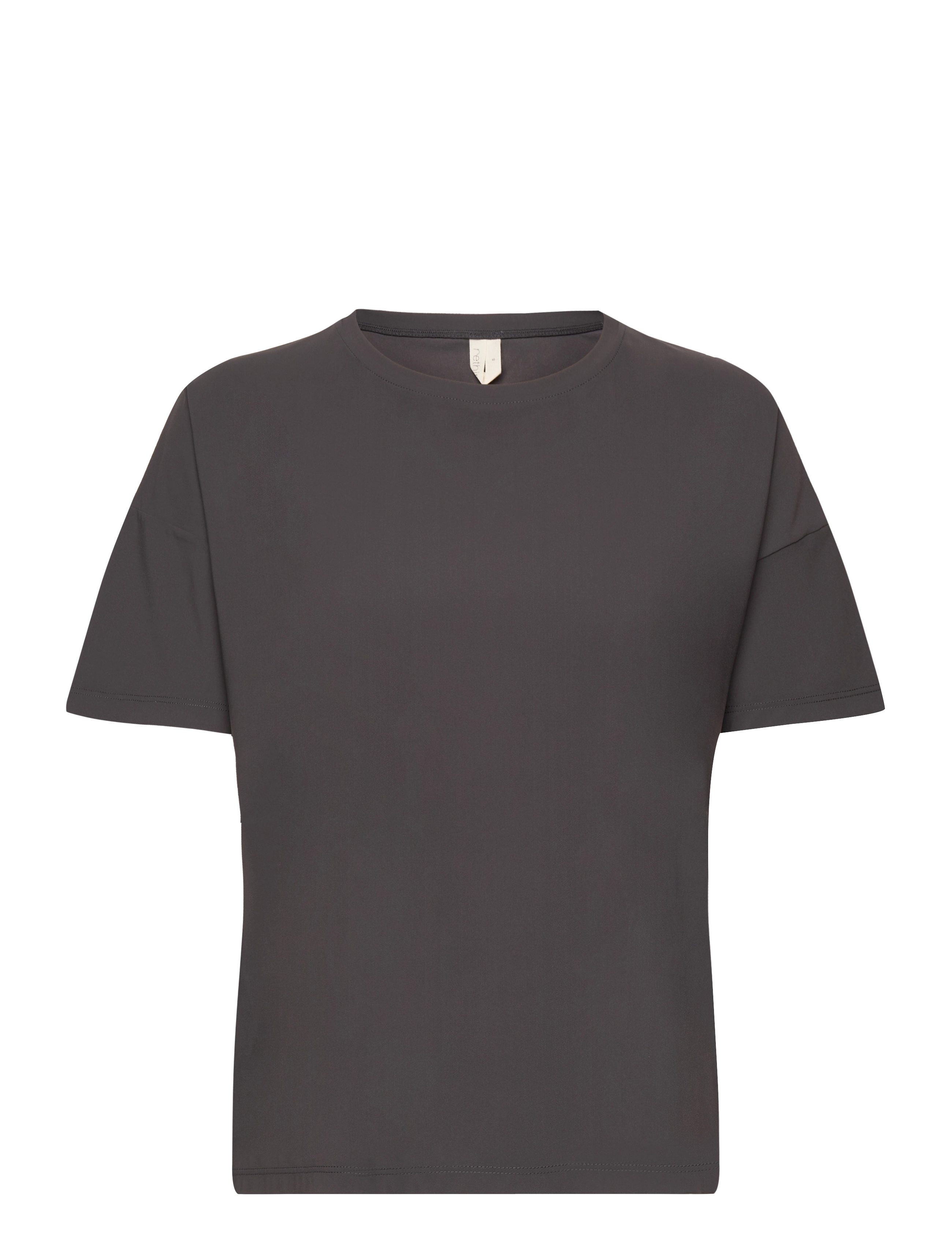 Vela Loose Tee - ALMOST BLACK