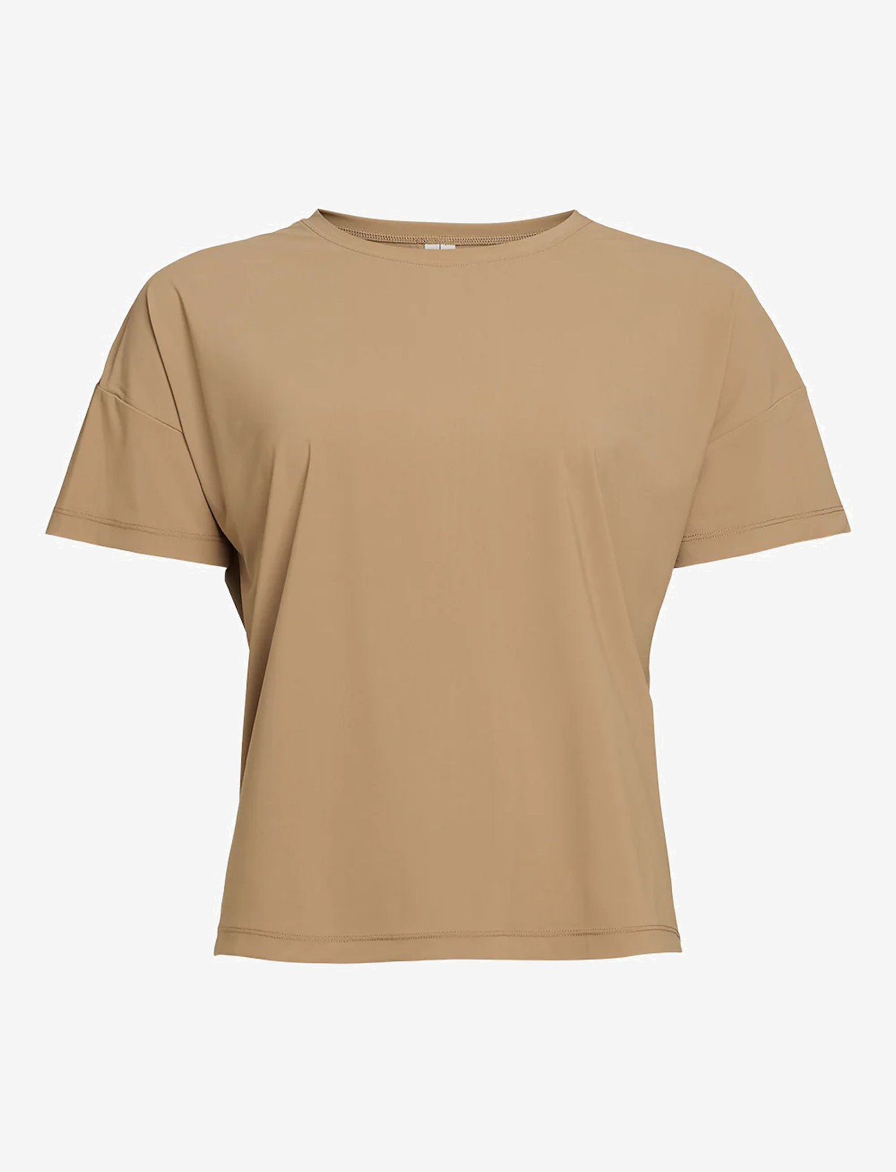 Rethinkit Studios - Vela Loose Tee - spordisärgid - golden brown - 1
