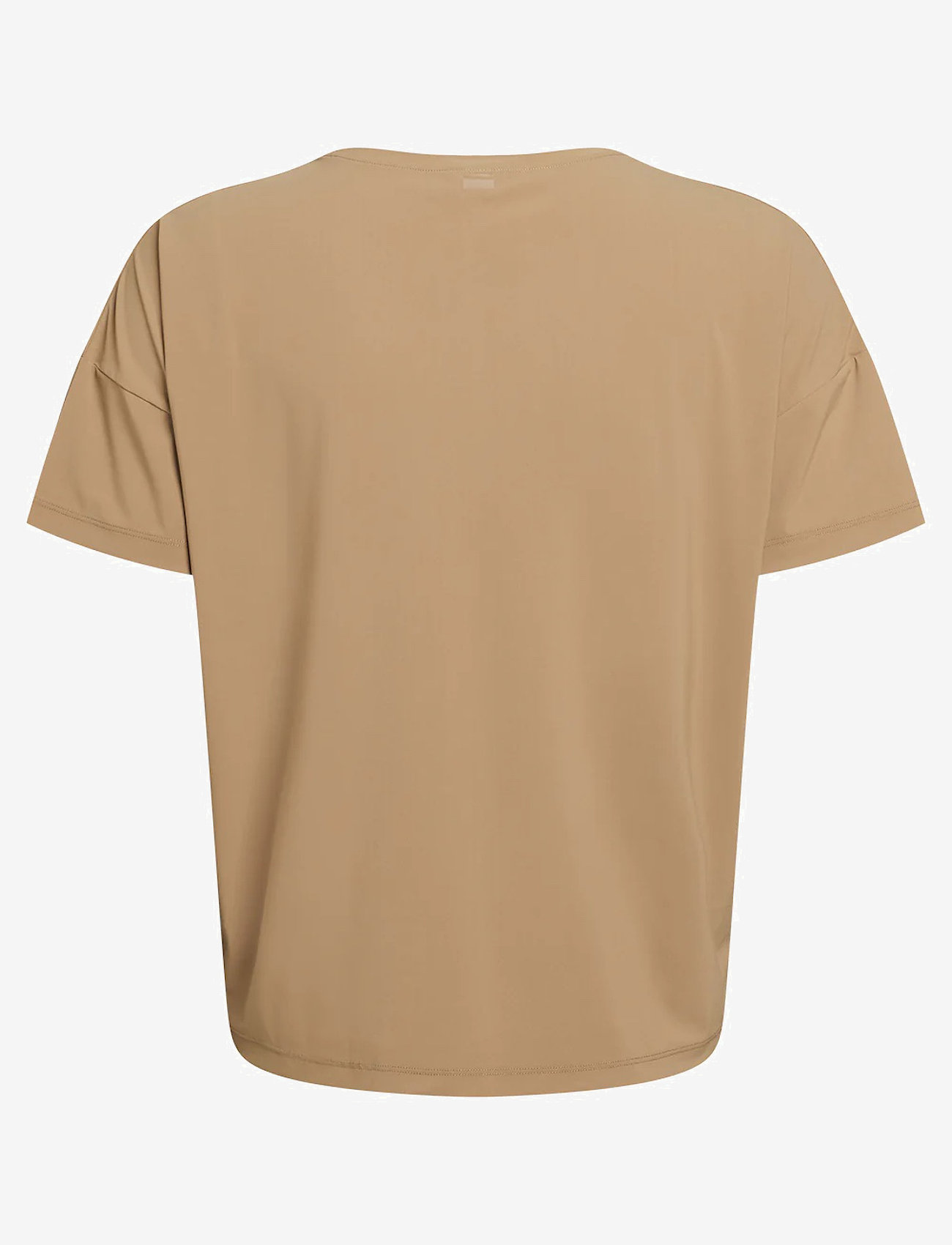 Rethinkit Studios - Vela Loose Tee - spordisärgid - golden brown - 2