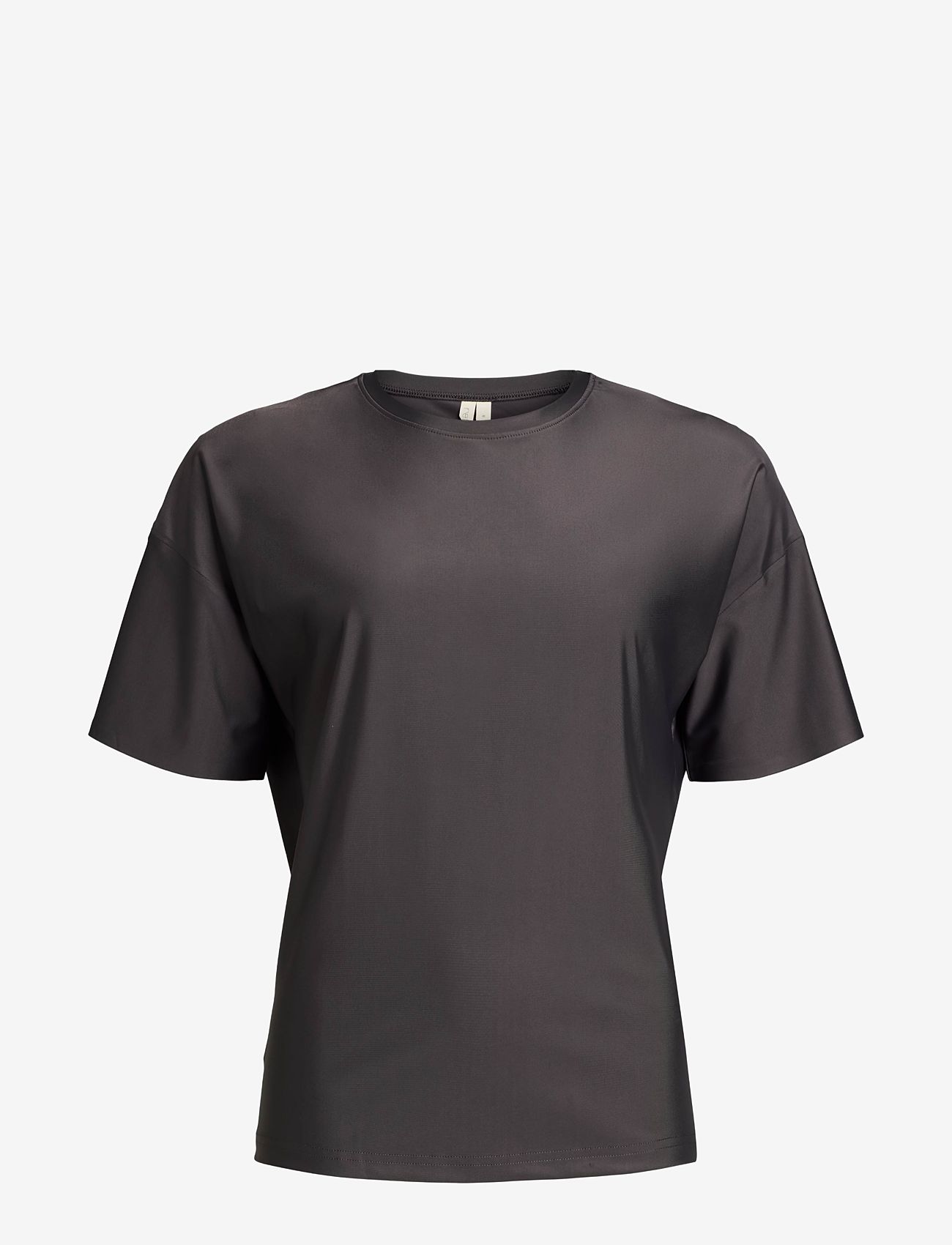 Rethinkit - Velar Loose Tee Box Shine - t-shirts - almost black - 0