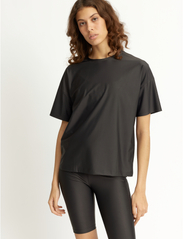 Rethinkit - Velar Loose Tee Box Shine - t-shirts - almost black - 1