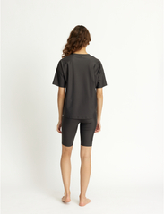 Rethinkit - Velar Loose Tee Box Shine - marškinėliai - almost black - 4
