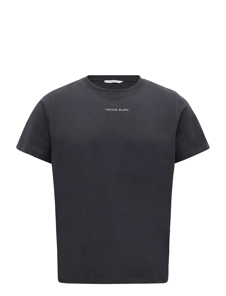 Rethinkit Studios - Essential Tee Cadiz - t-shirts - almost black - 0