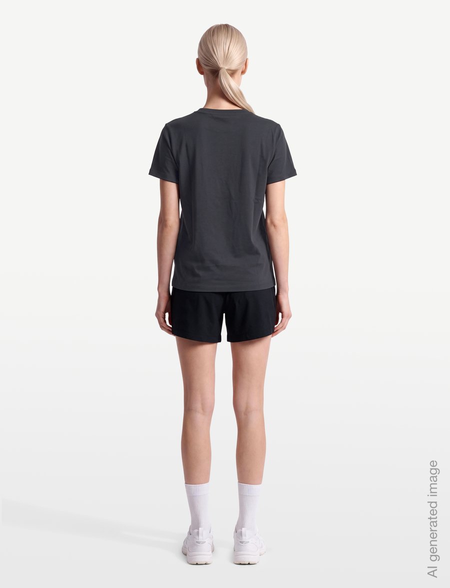 Rethinkit Studios - Essential Tee Cadiz - t-shirts - almost black - 4