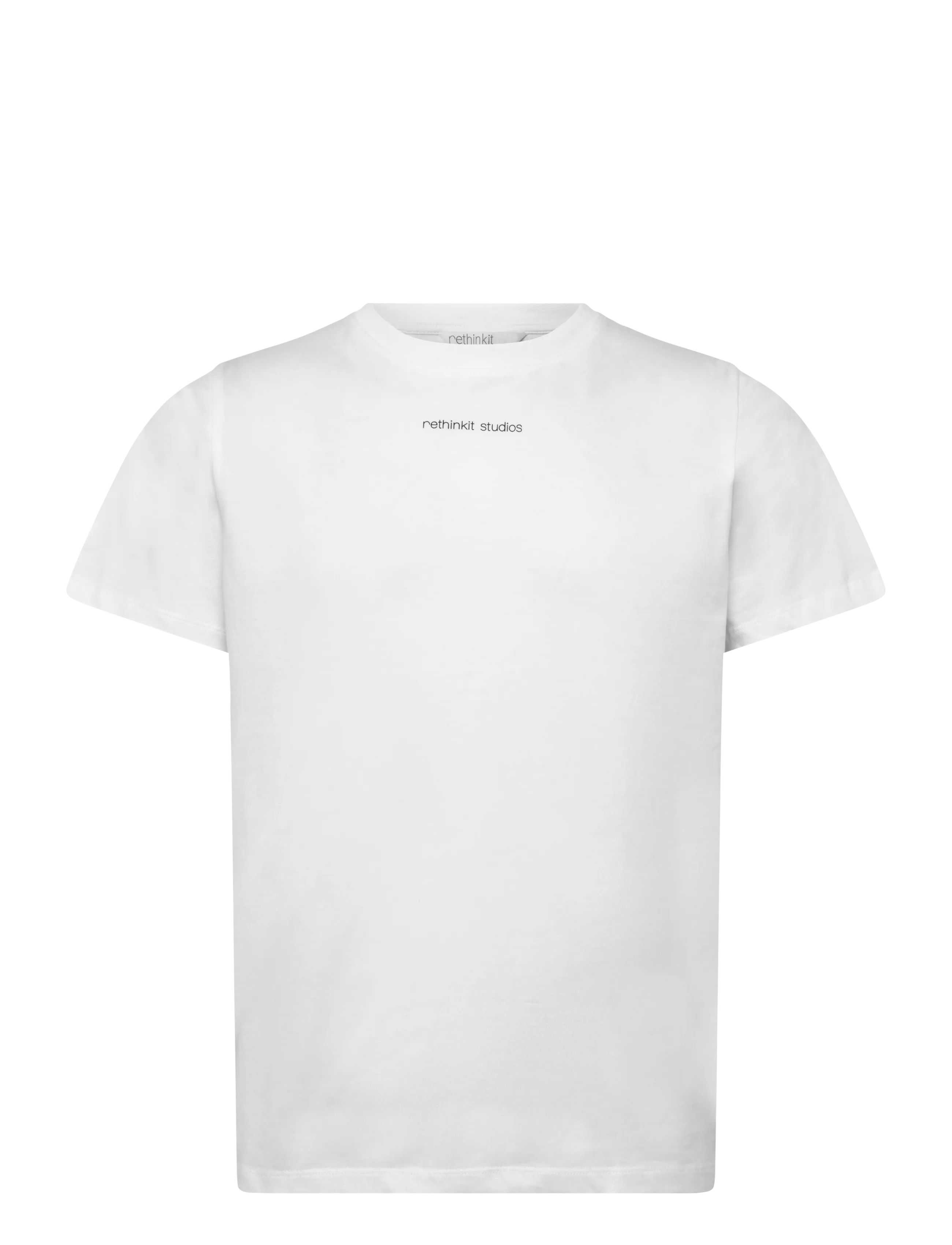 Rethinkit Studios Essential Tee Cadiz - Riided - WHITE / white