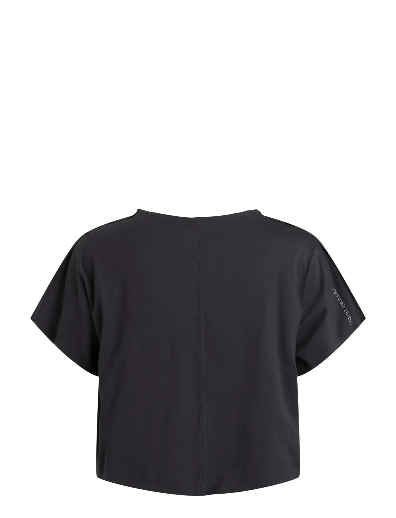 Rethinkit Studios - Tee Short Raw Edges Caen - t-shirts - almost black - 2